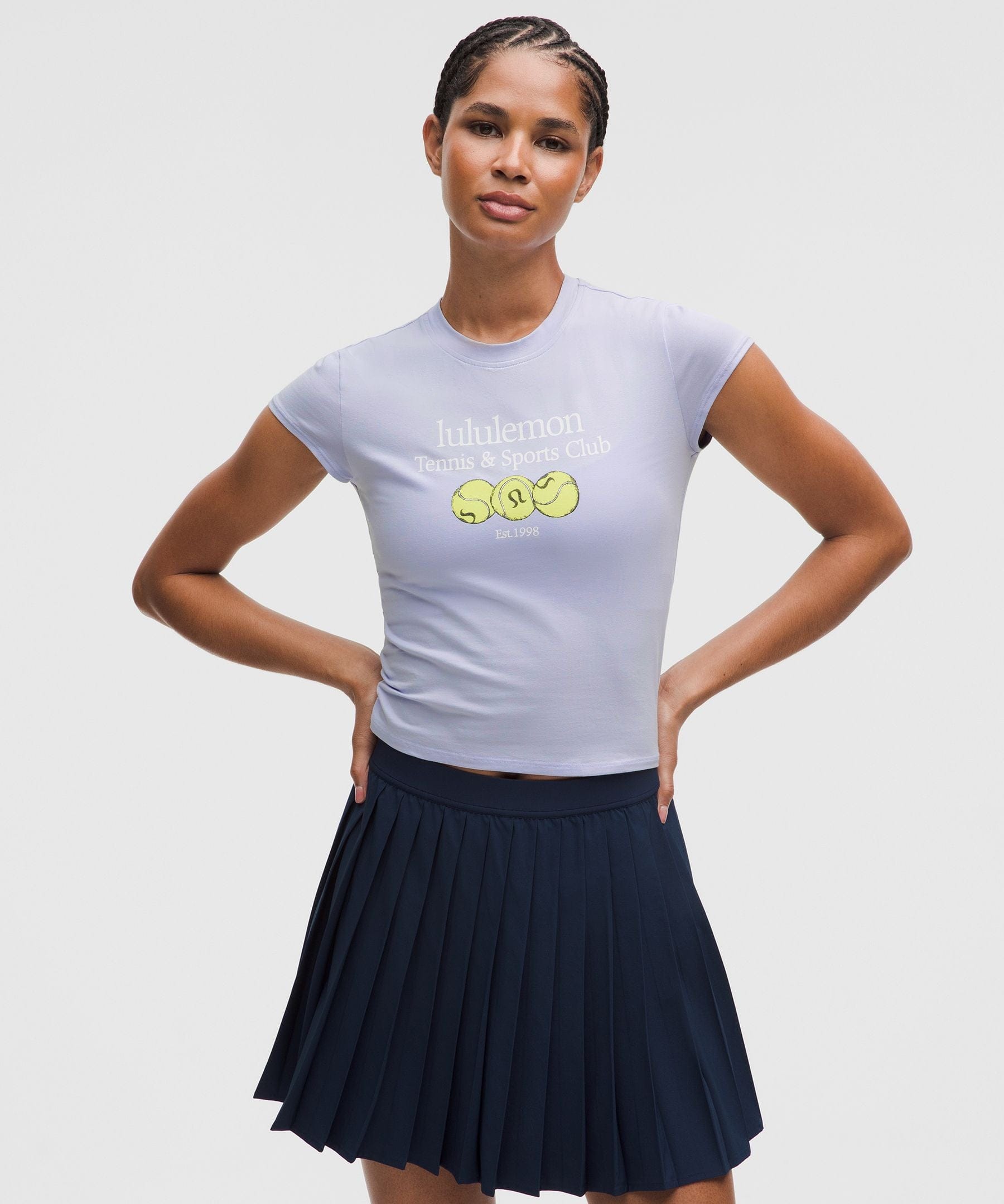 Lululemon Women's Organic Cotton Baby T-Shirt *Graphic