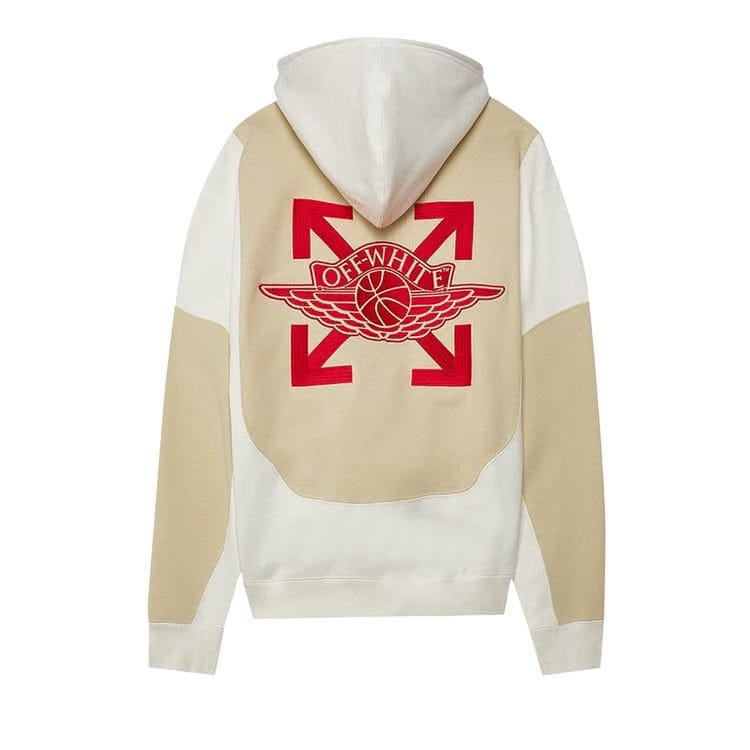 Air Jordan x Off-White Hoodie (Asia Sizing) Sail White/University Red
