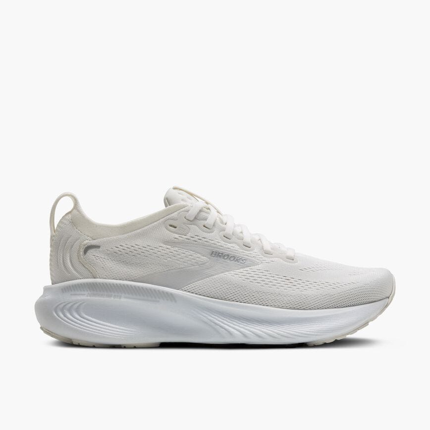 Brooks Adrenaline GTS 25 White/White/Silver (Women's)