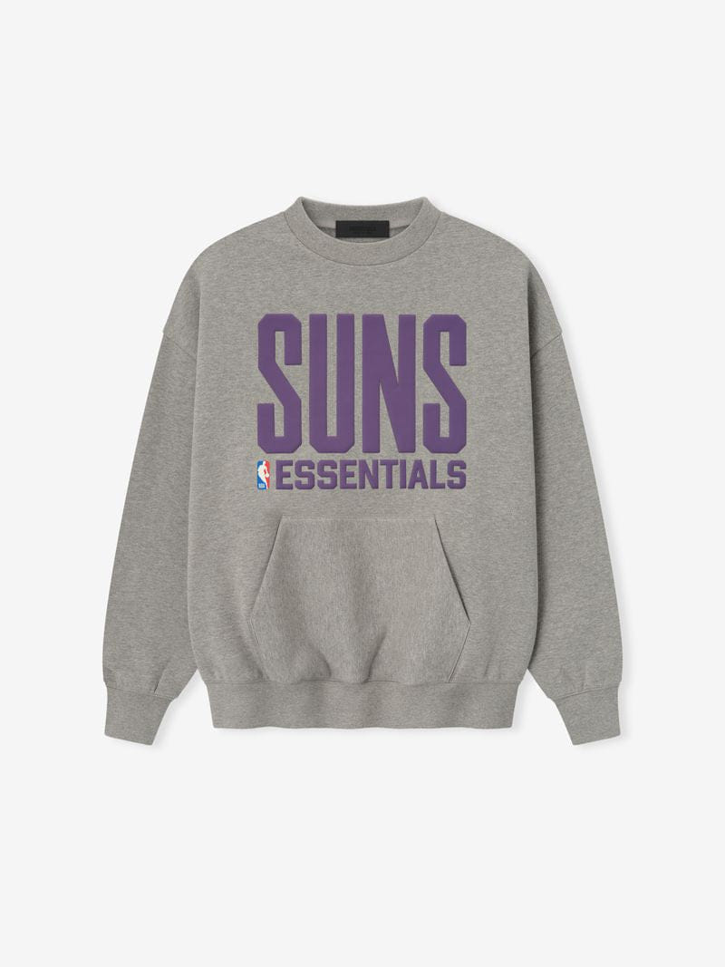 Essentials Suns Sport Crewneck Warm Heather