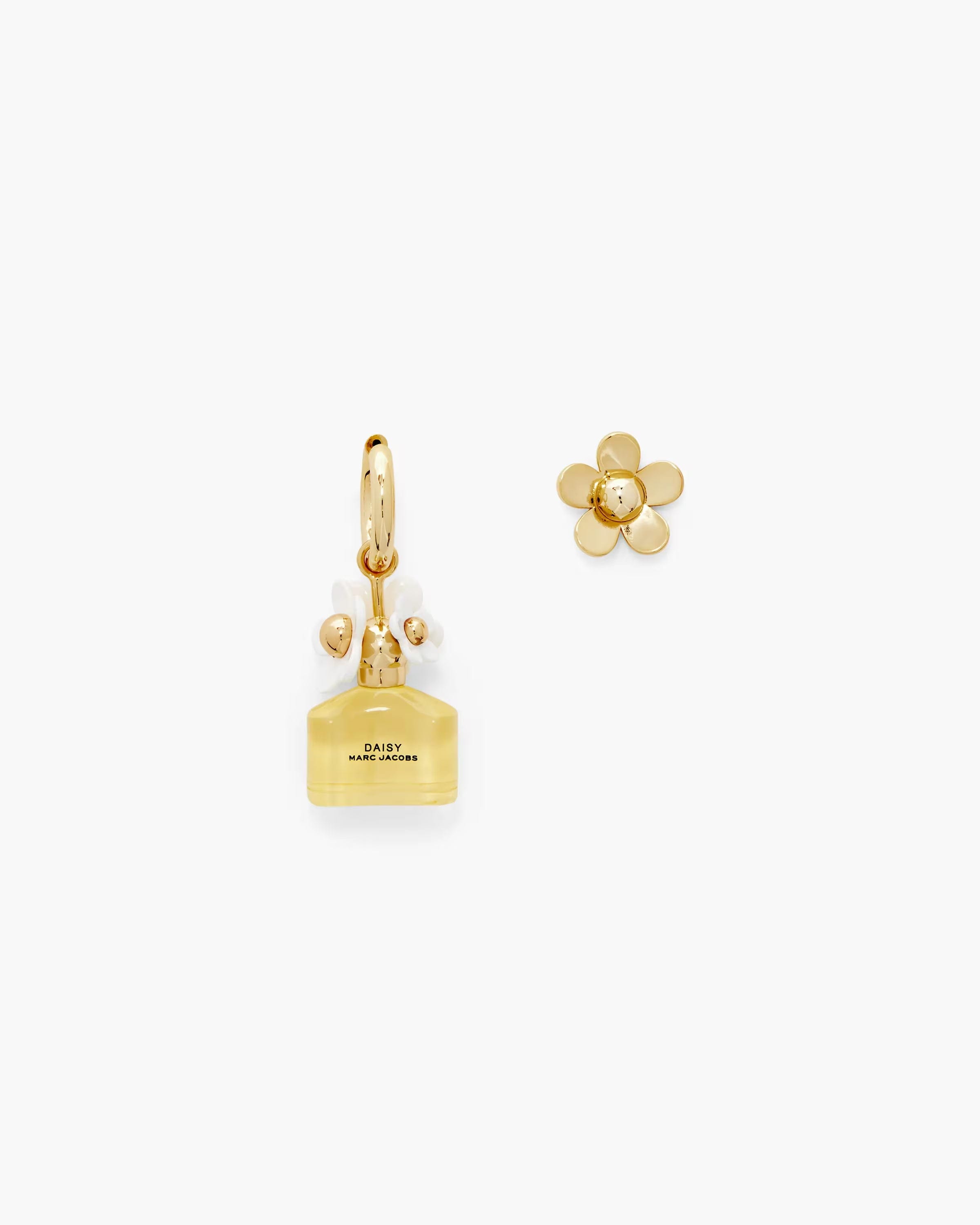 Marc Jacobs Mini Icon Daisy Earrings Gold/Yellow Multi