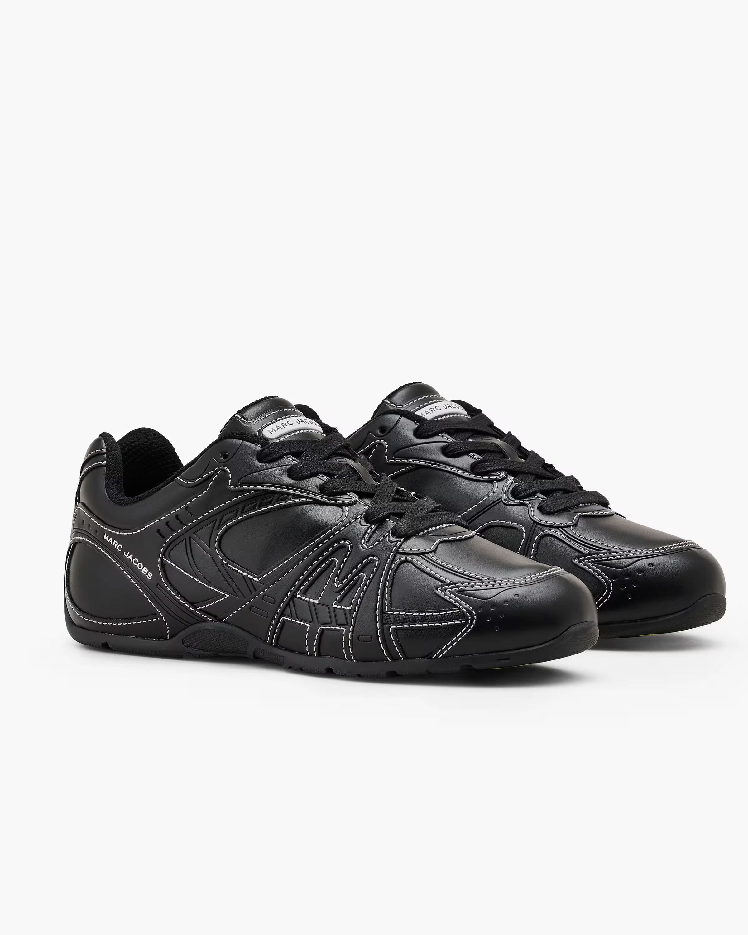 Marc Jacobs The Stitched 72 Spring Sneaker Black