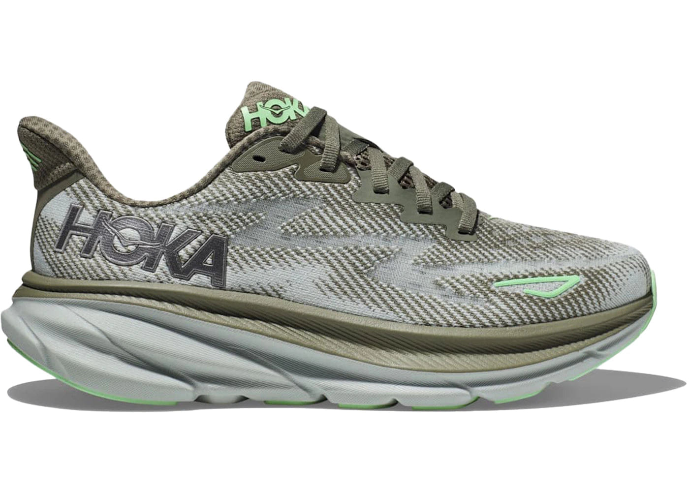 Hoka One One Clifton 9 Olive Haze