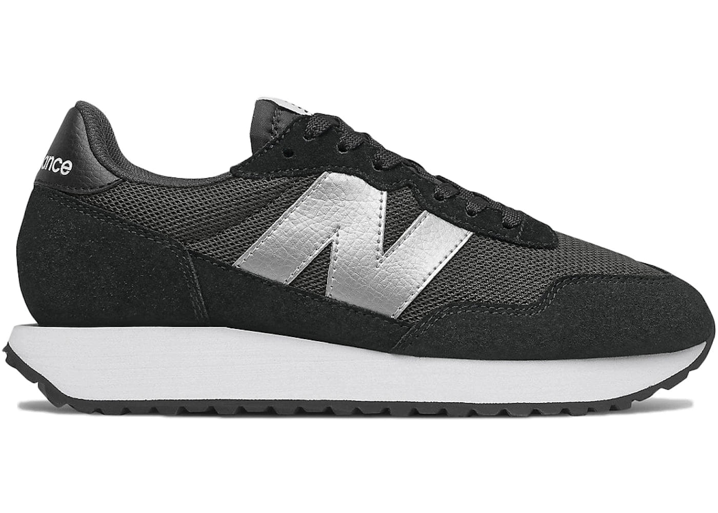 New Balance 237 Black Silver Womens