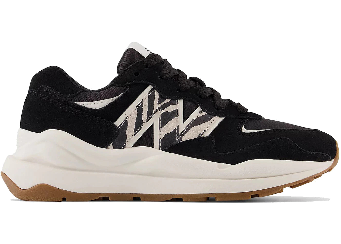 New Balance 57/40 Black Zebra Print Womens