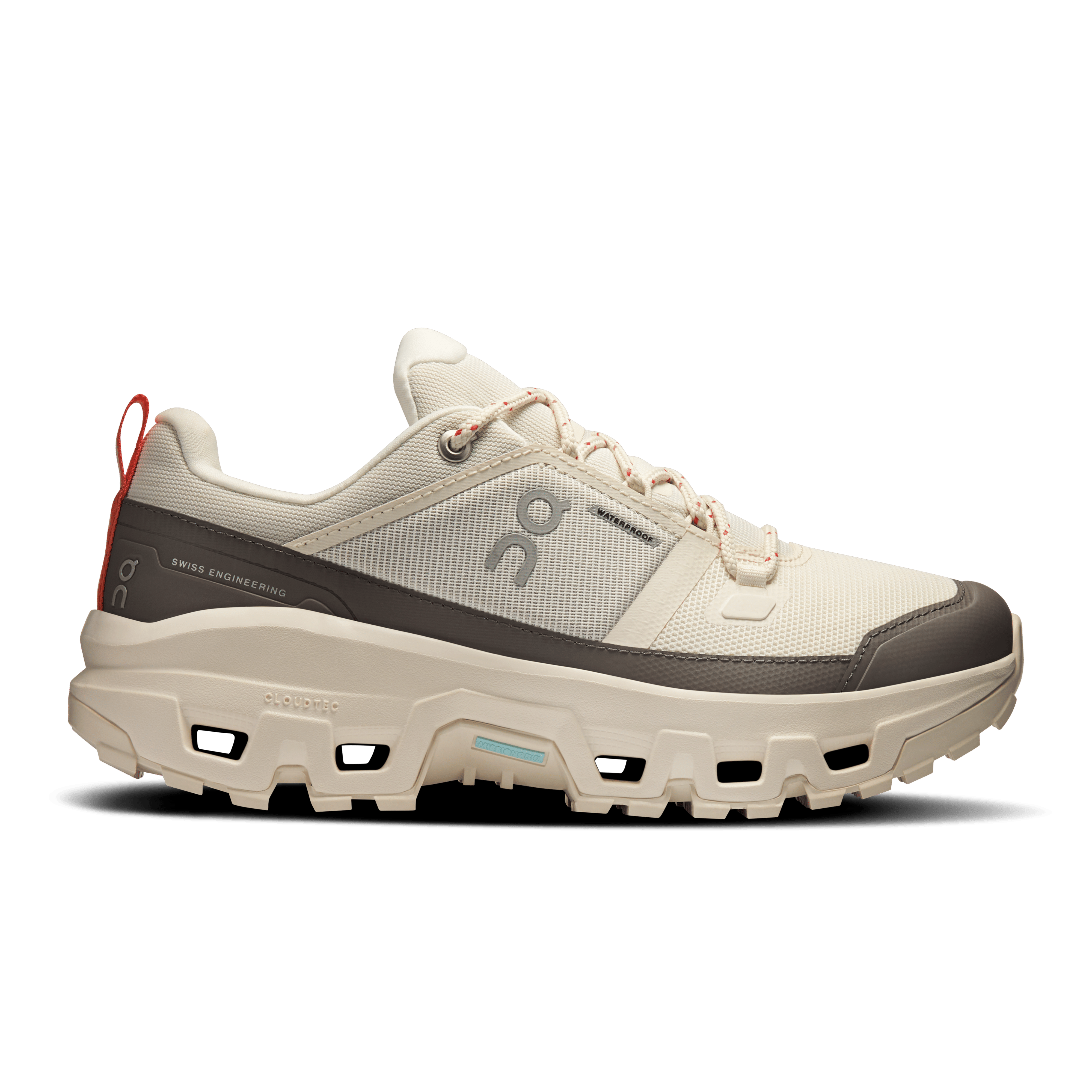 On Cloudrock Low Waterproof Ivory Ivory (Women'S)