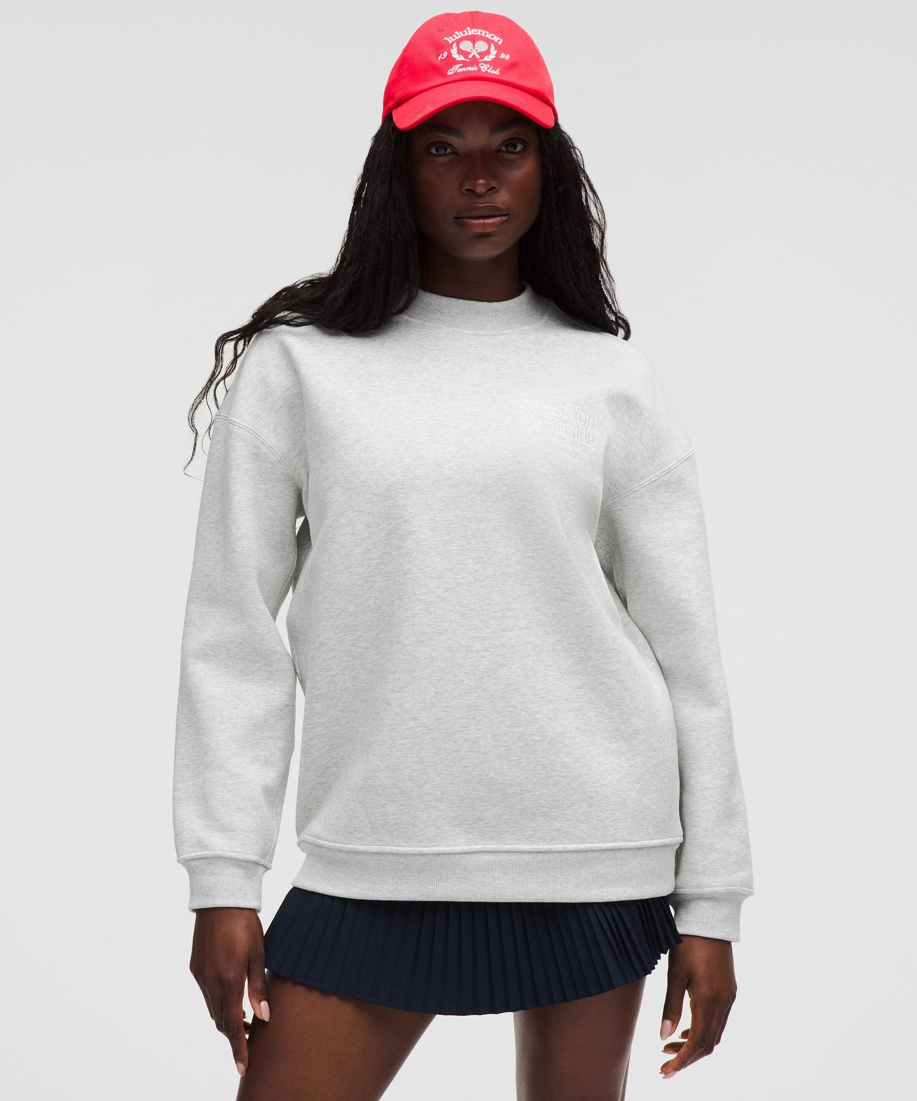 Lululemon Womens Big Cozy Oversized Pullover *Tennis