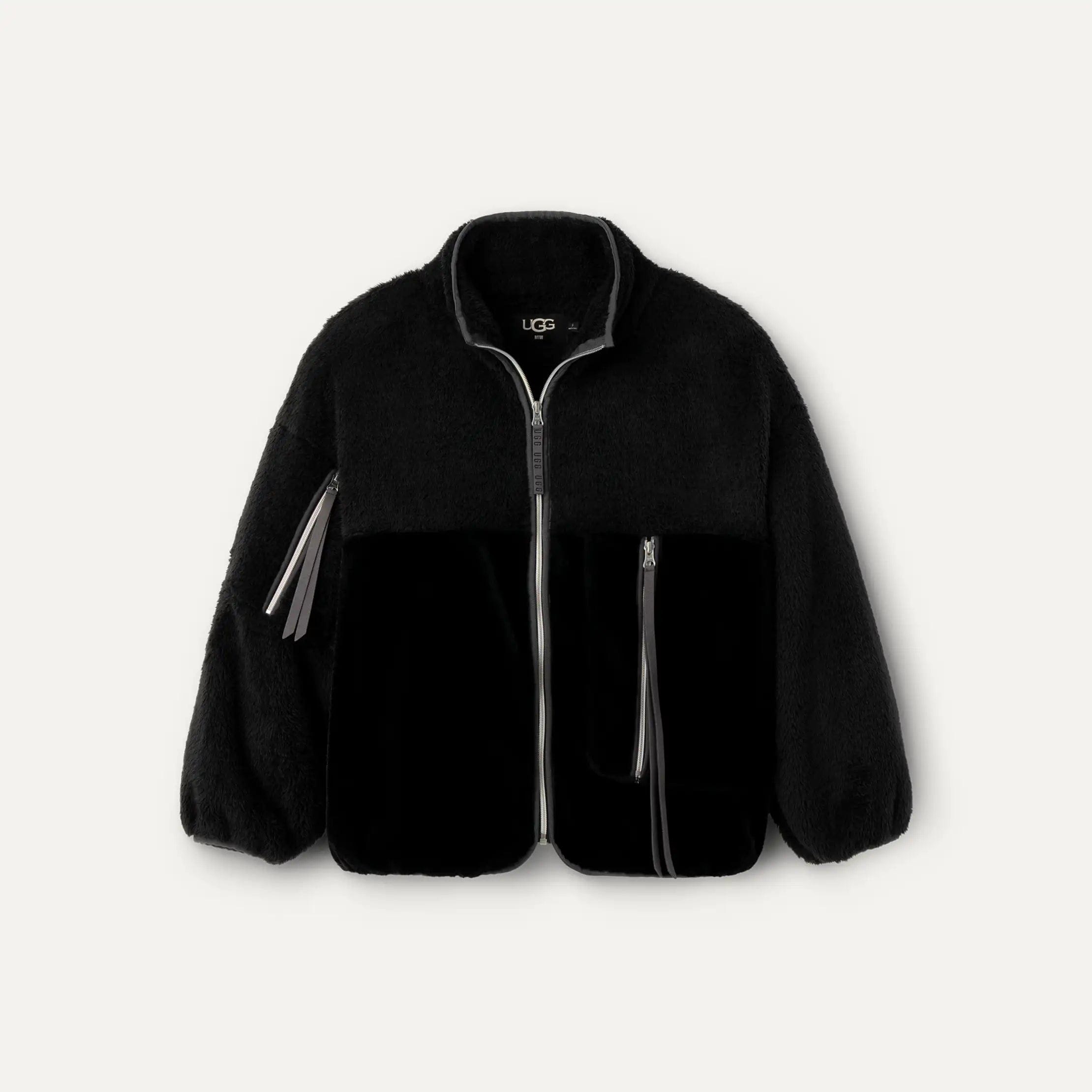 Ugg Marlene Sherpa Jacket Ii Black