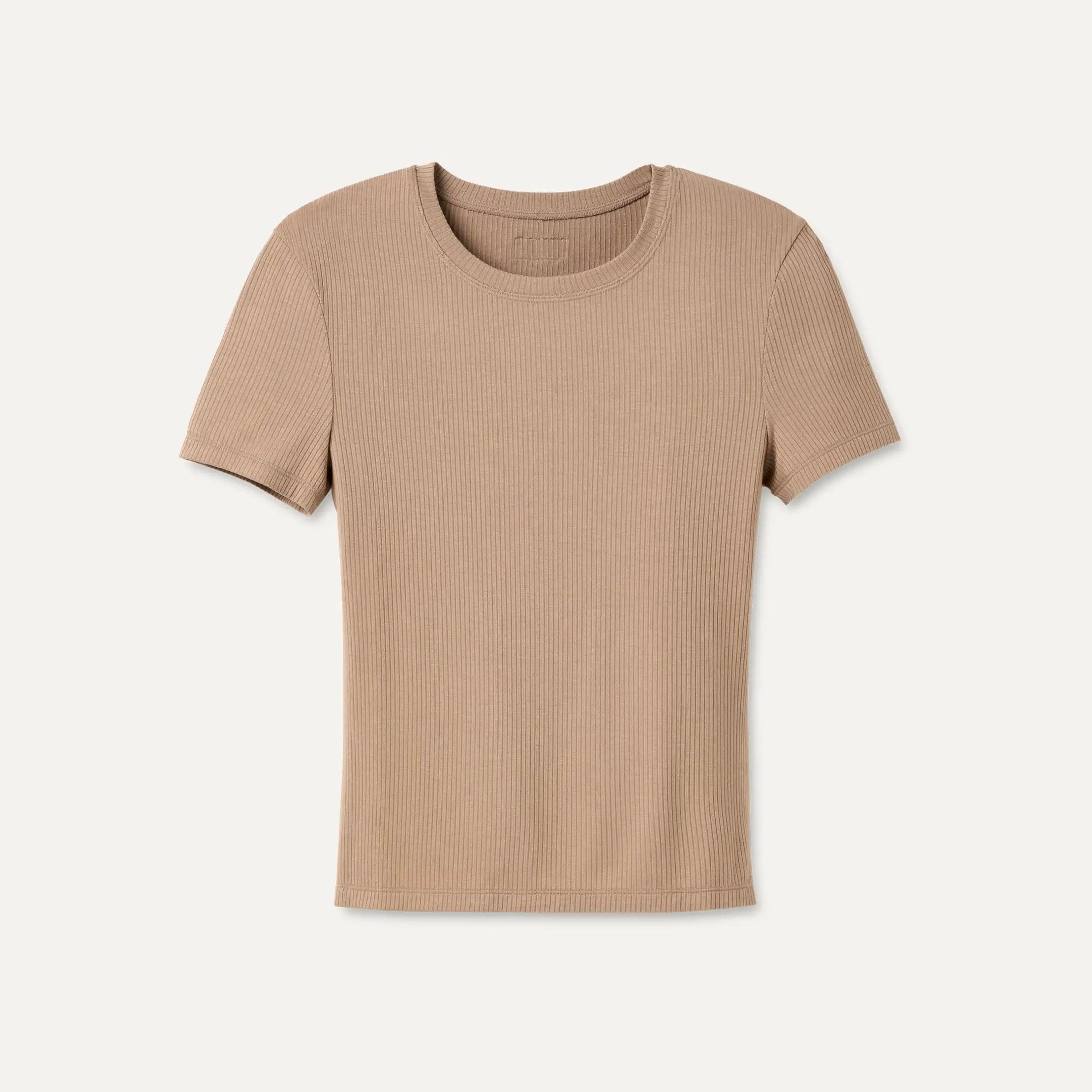Ugg Miriam Baby T-Shirt Rib Silver Taupe