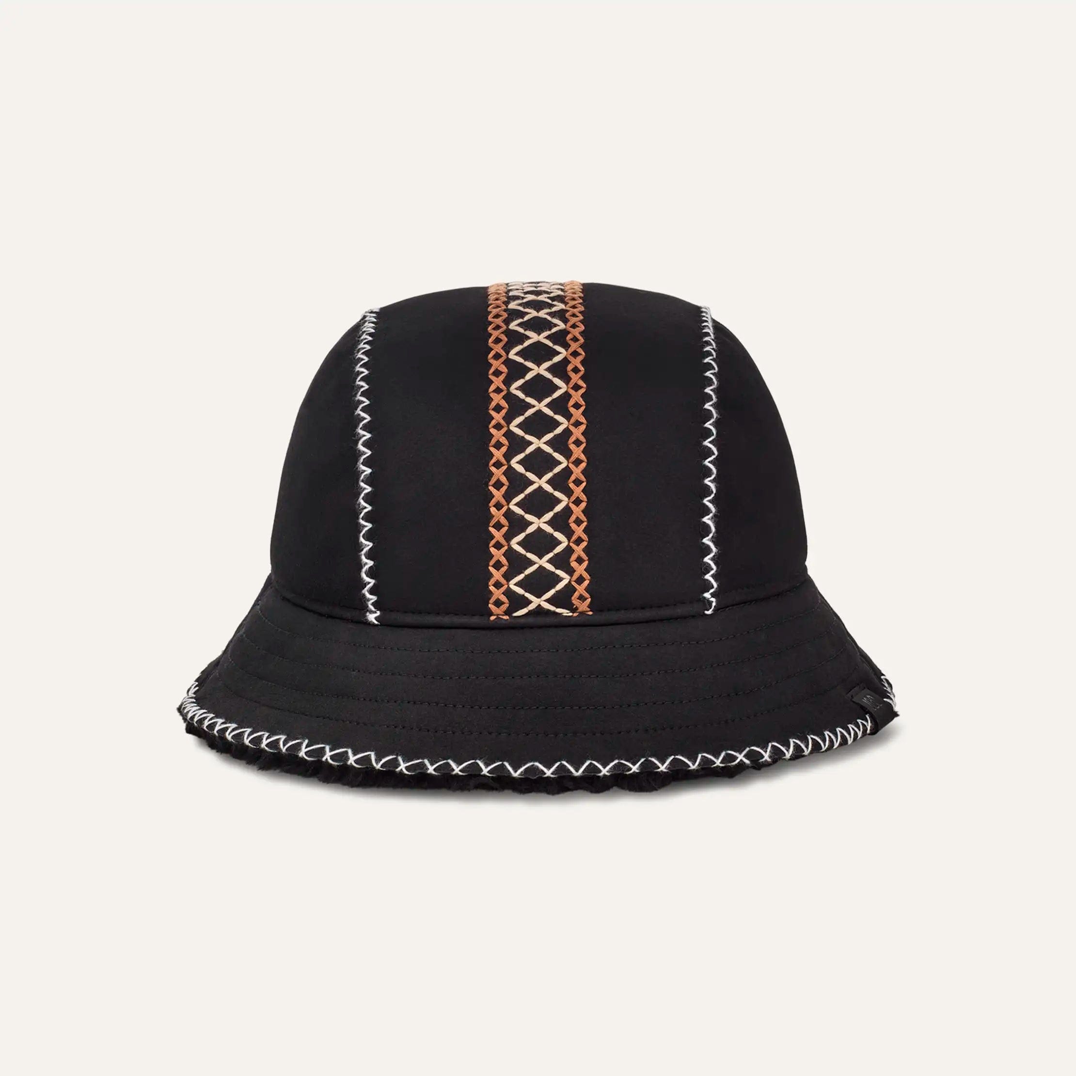 Ugg Atherson Embroidered Hat Black