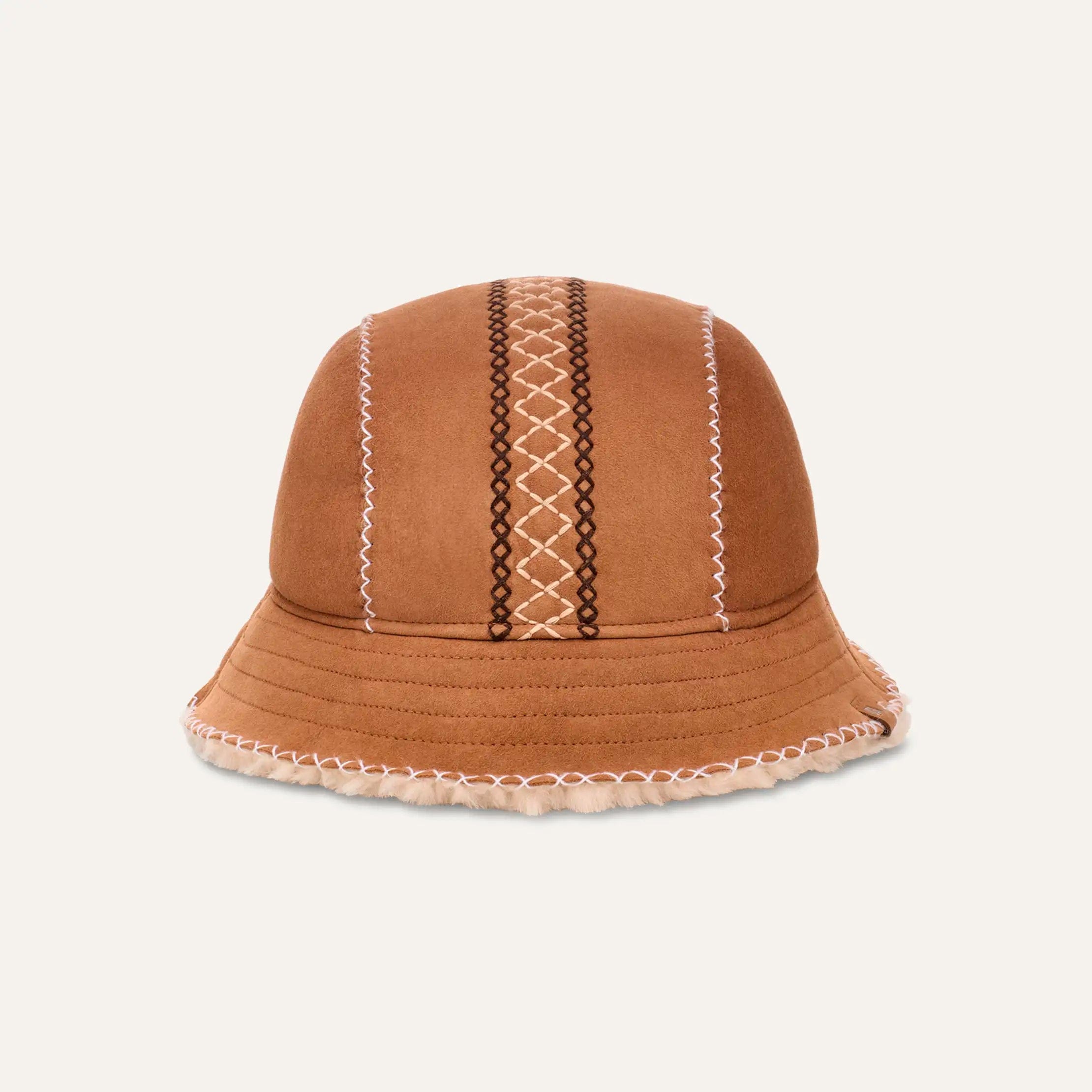 Ugg Atherson Embroidered Hat Chestnut