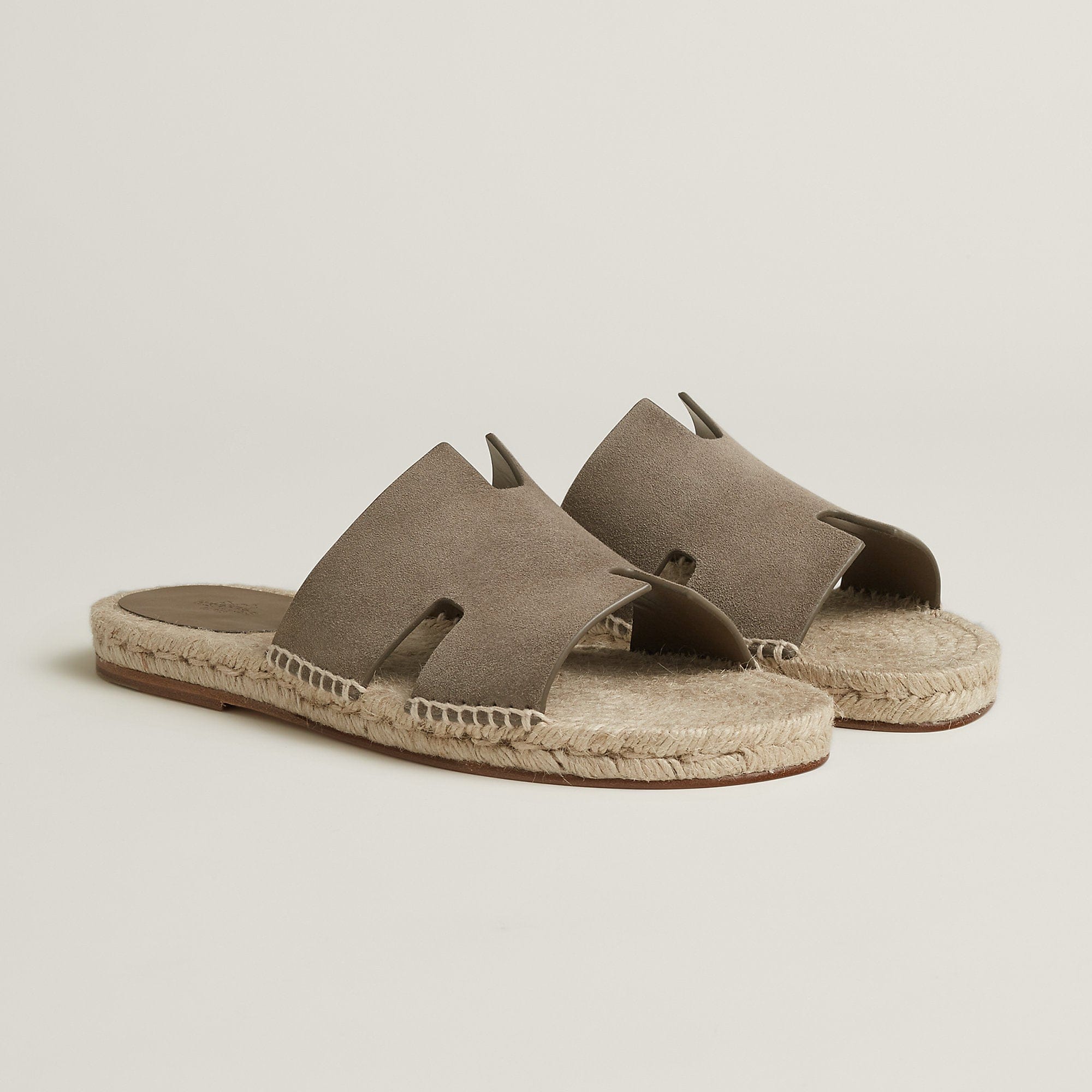 Hermes Antigua Espadrille Toupe