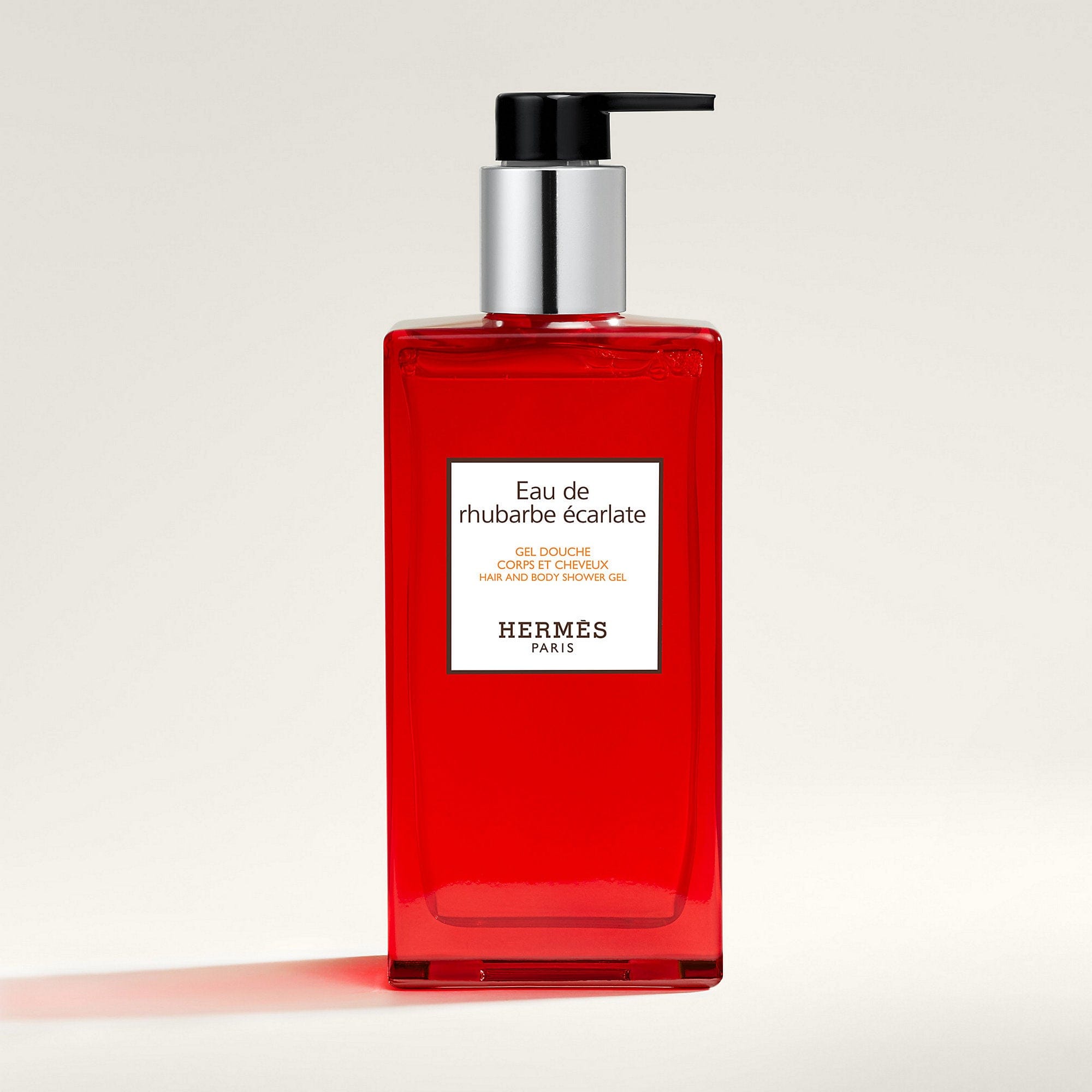 Hermes Eau De Rhubarbe Ecarlate Hair And Body Shower Gel