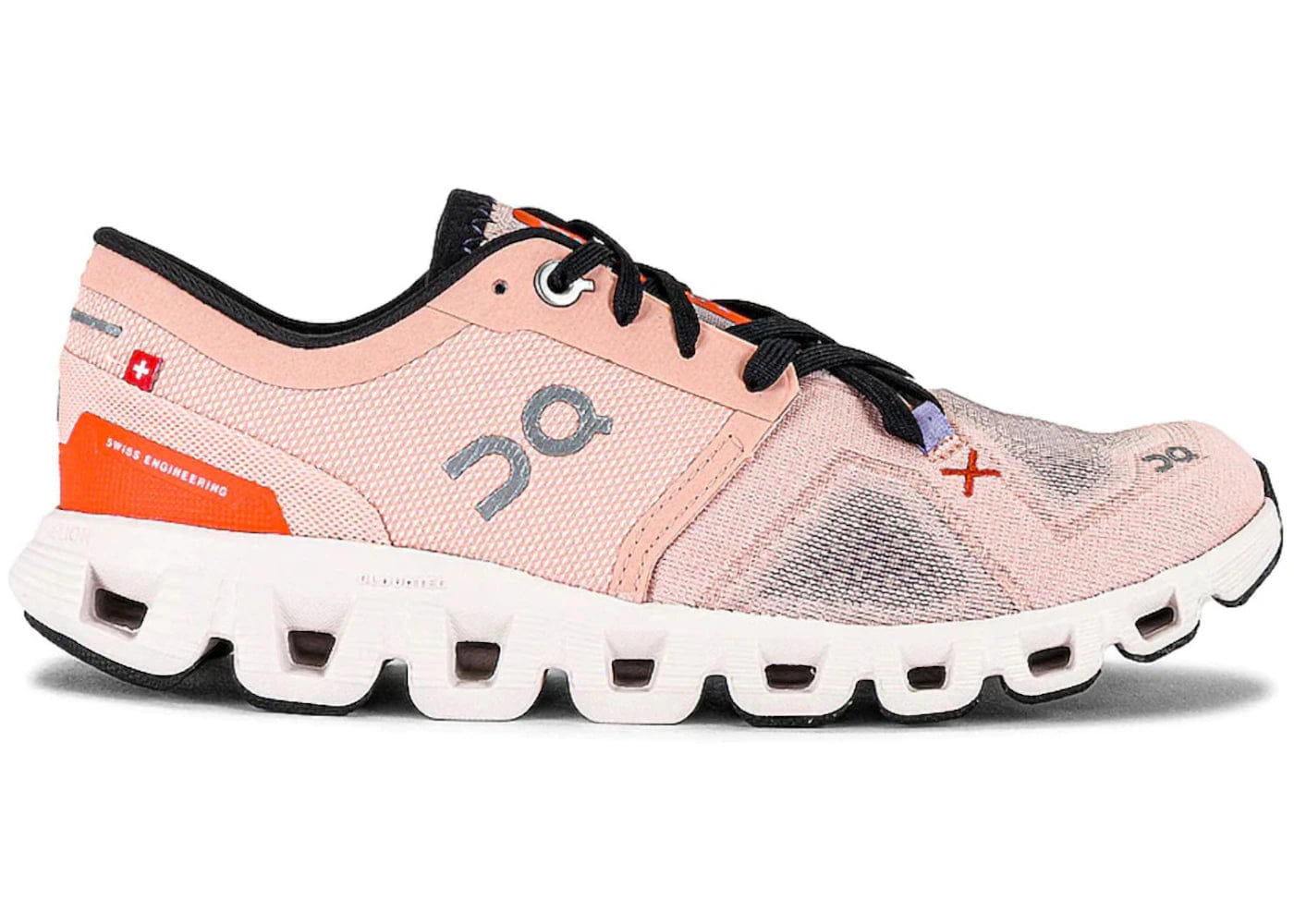 On Running Cloud X 3 Rose Sand Womens
