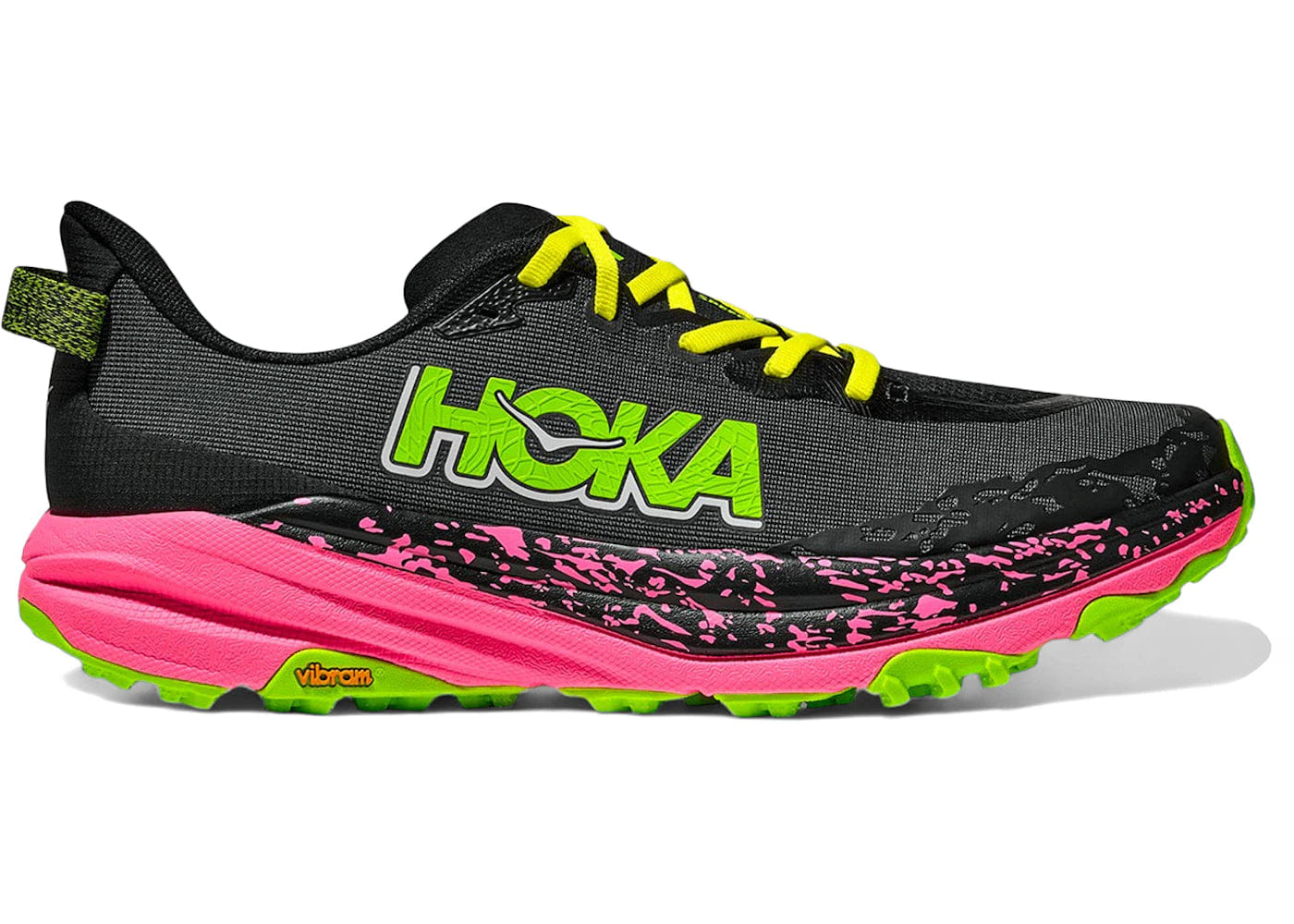 Hoka One One Speedgoat 6 Black Neon Rose