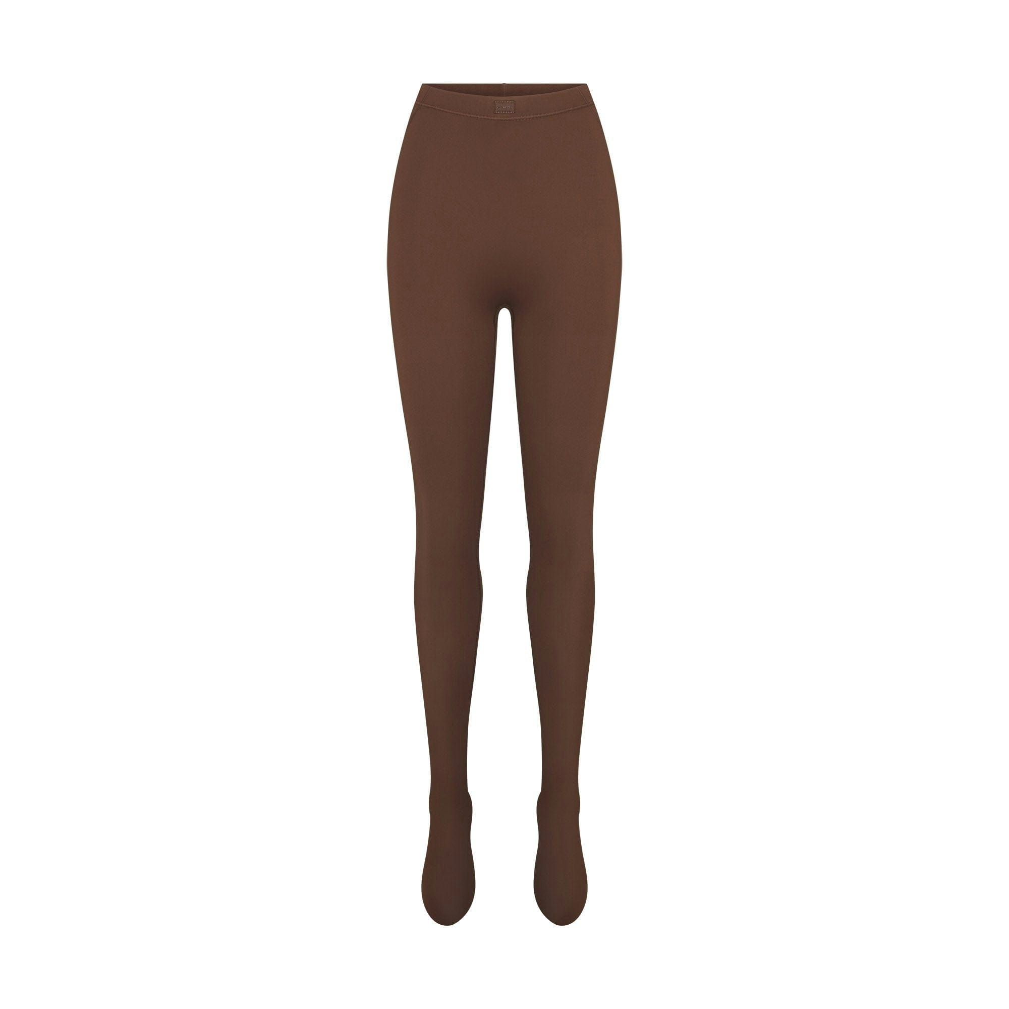 Skims Nikeskims Matte Footsie Grip Legging Dark Sepia