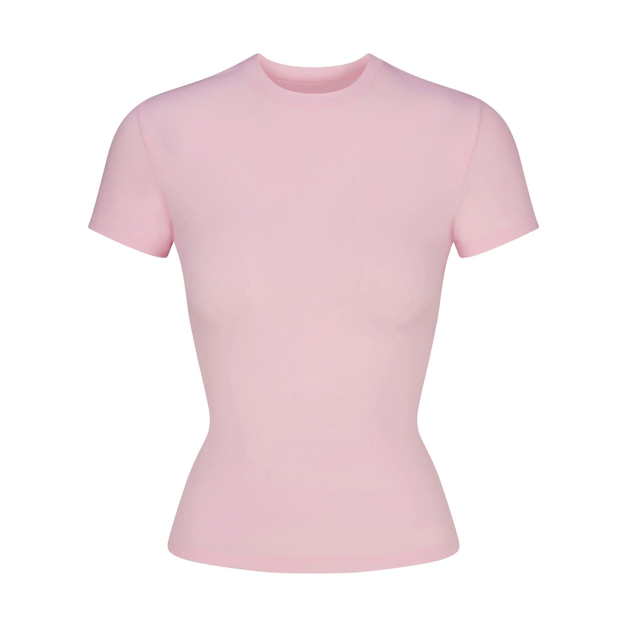 Skims Cotton Jersey T - Shirt Cherry Blossom