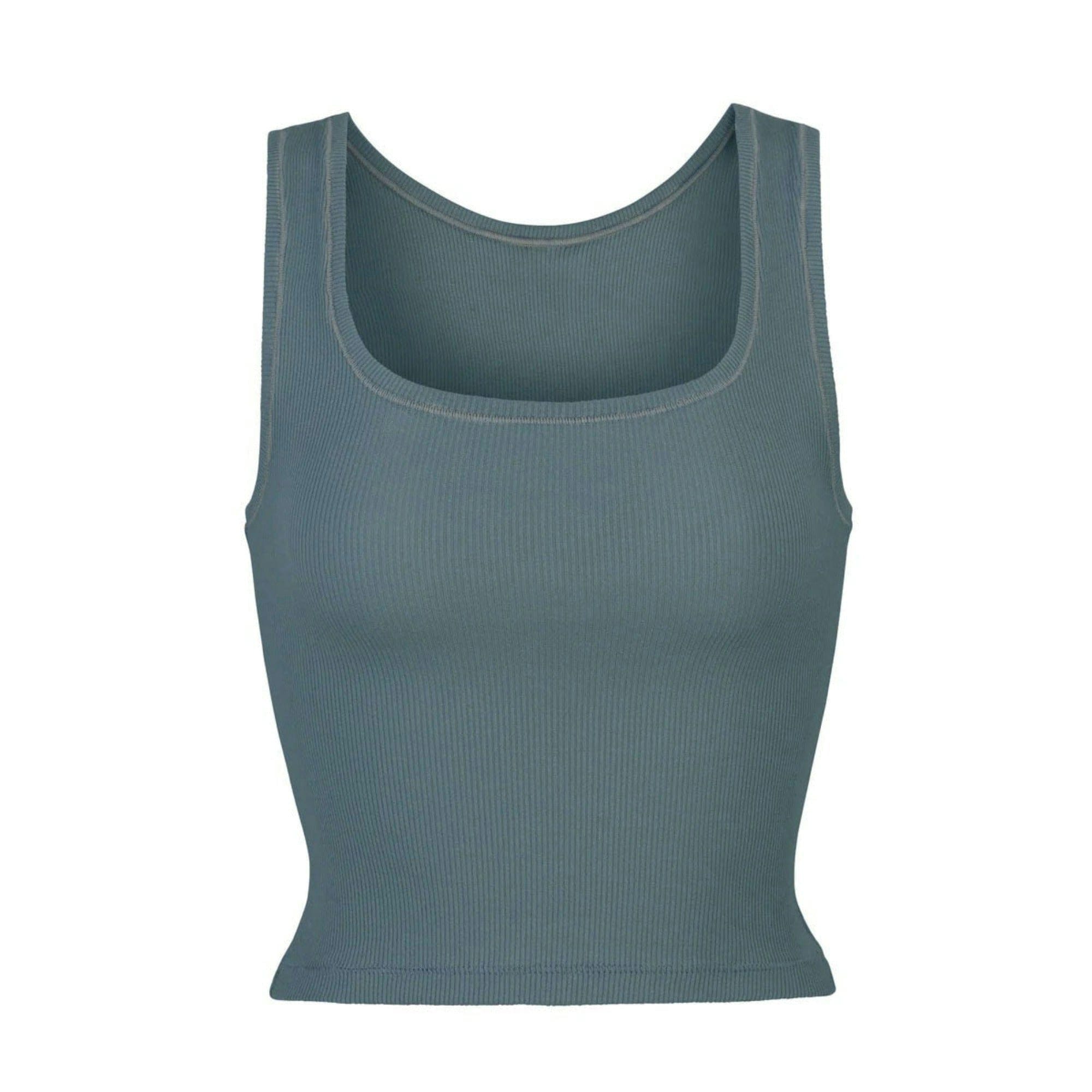 Skims Cotton Rib Tank Kyanite