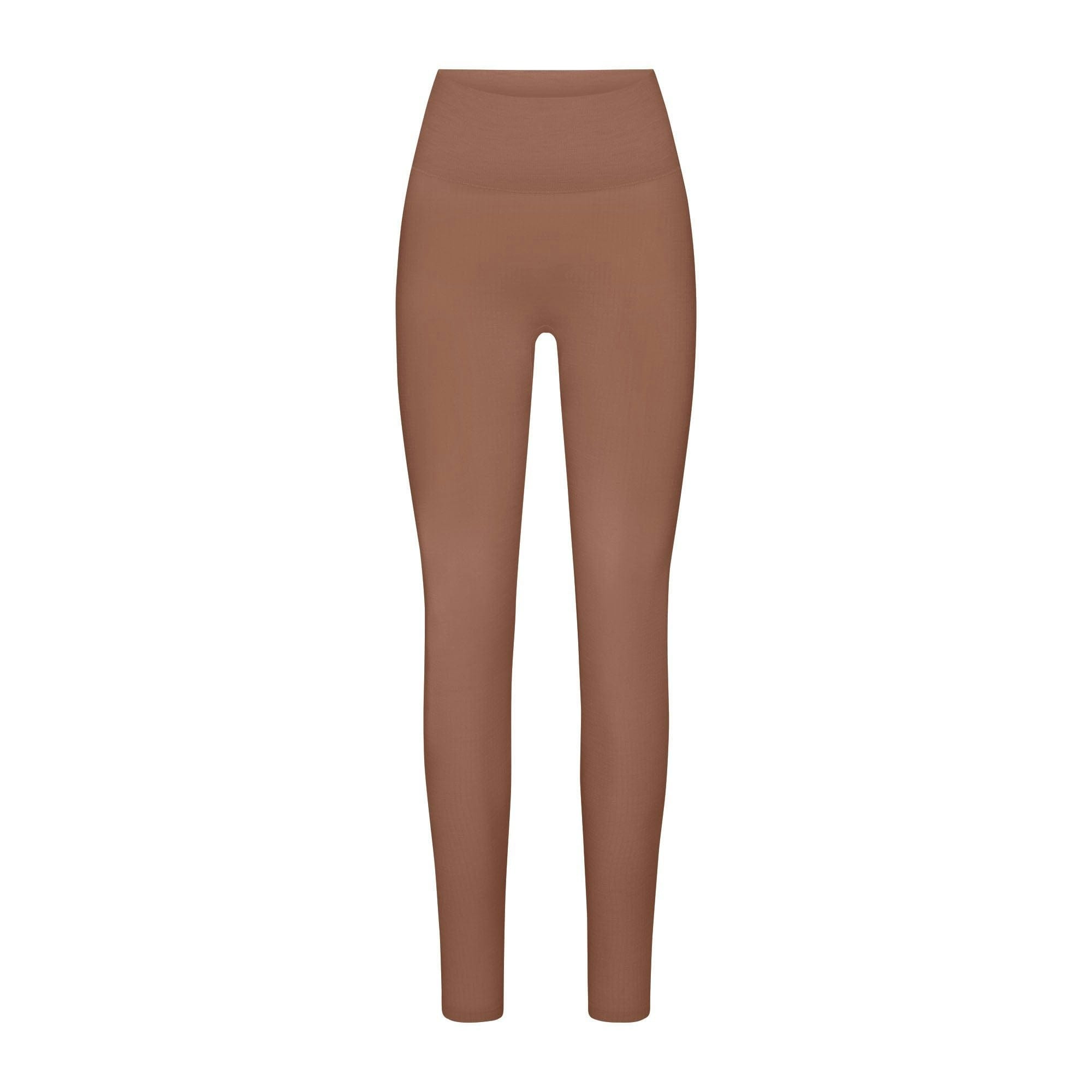 Skims Wool Rib High - Waisted Legging Sienna