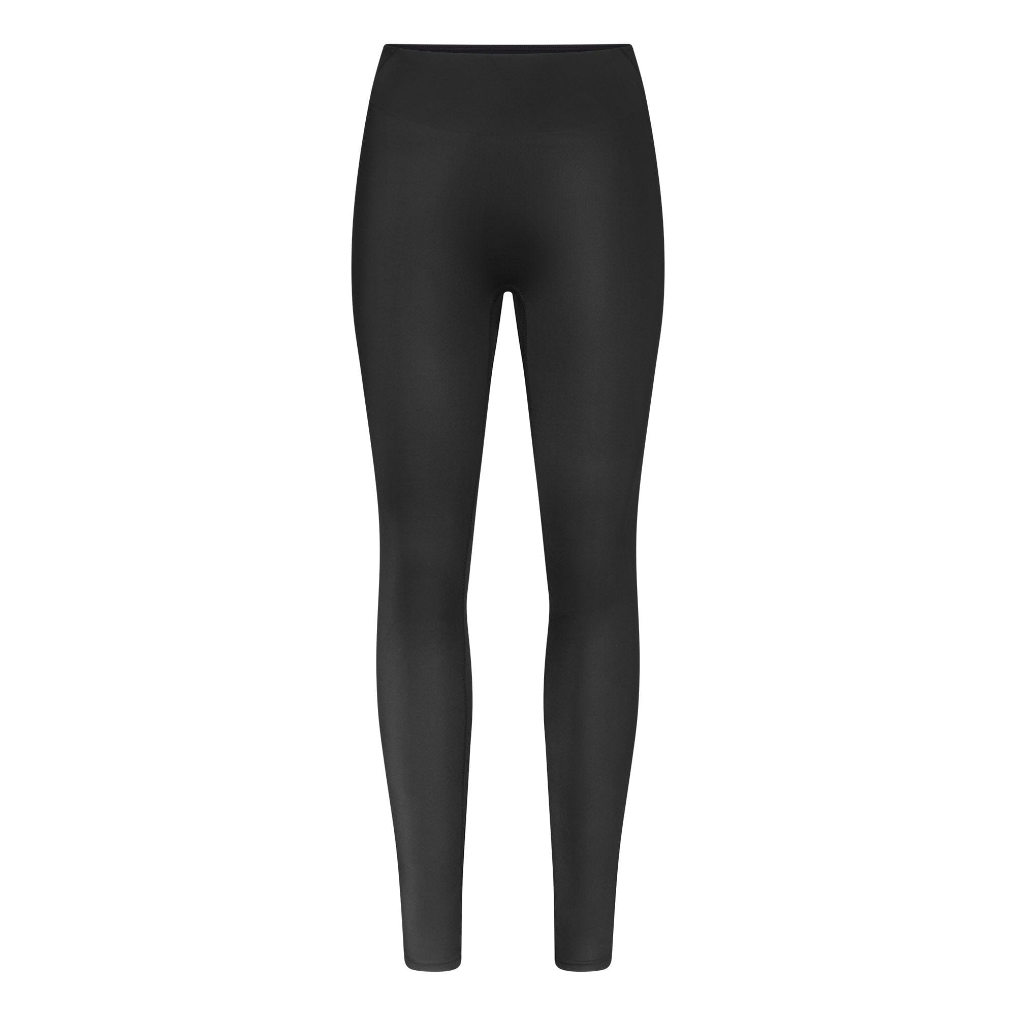 Skims Nikeskims Shine Bonded Waist 26" Legging Obsidian