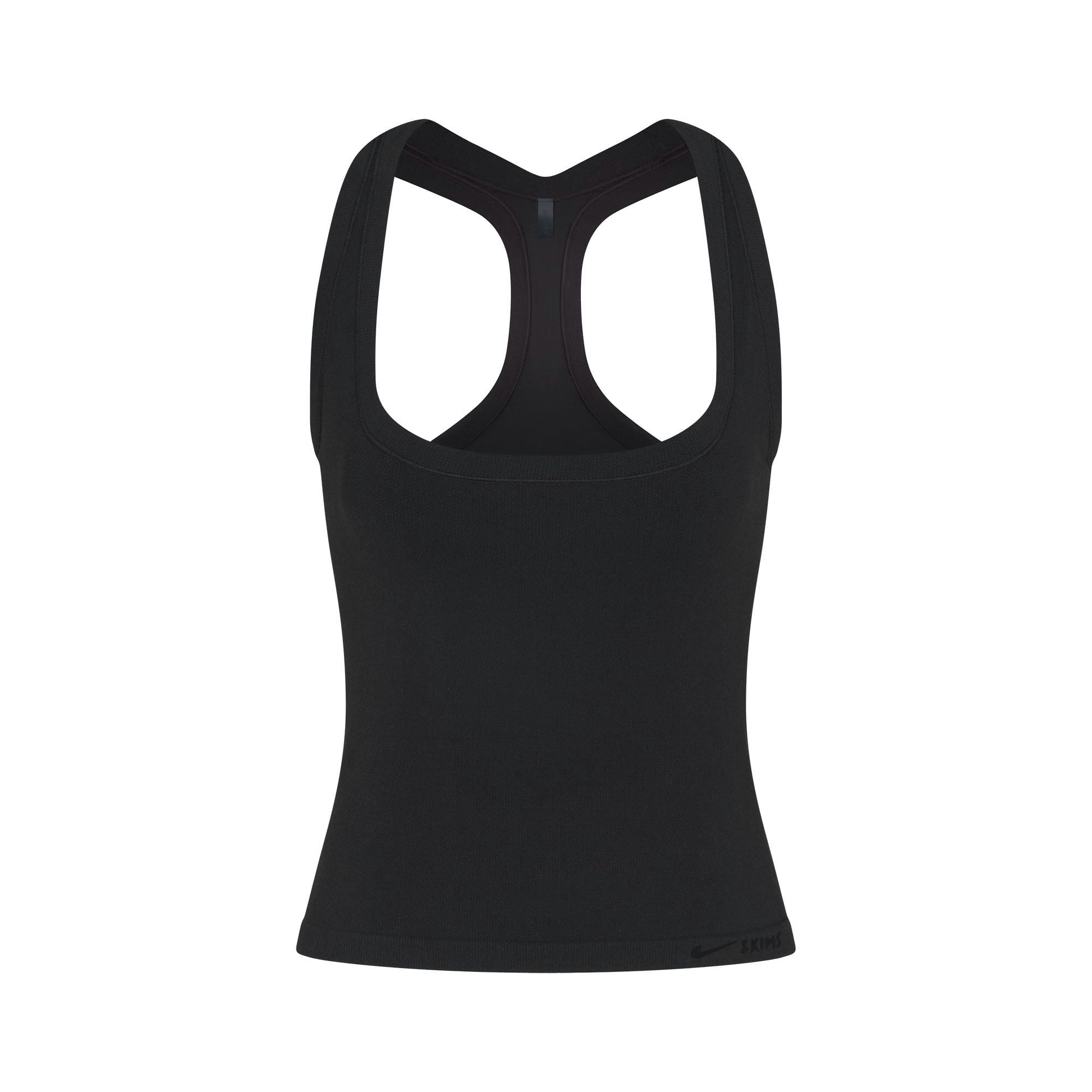 Skims Nikeskims Vintage Seamless Racer Back Tank Obsidian