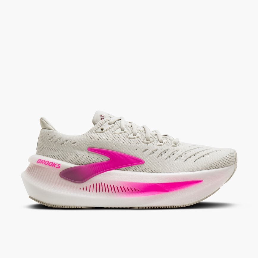 Brooks Glycerin Max 2 Oyster/Argyle/Cyber Pink (Women's)