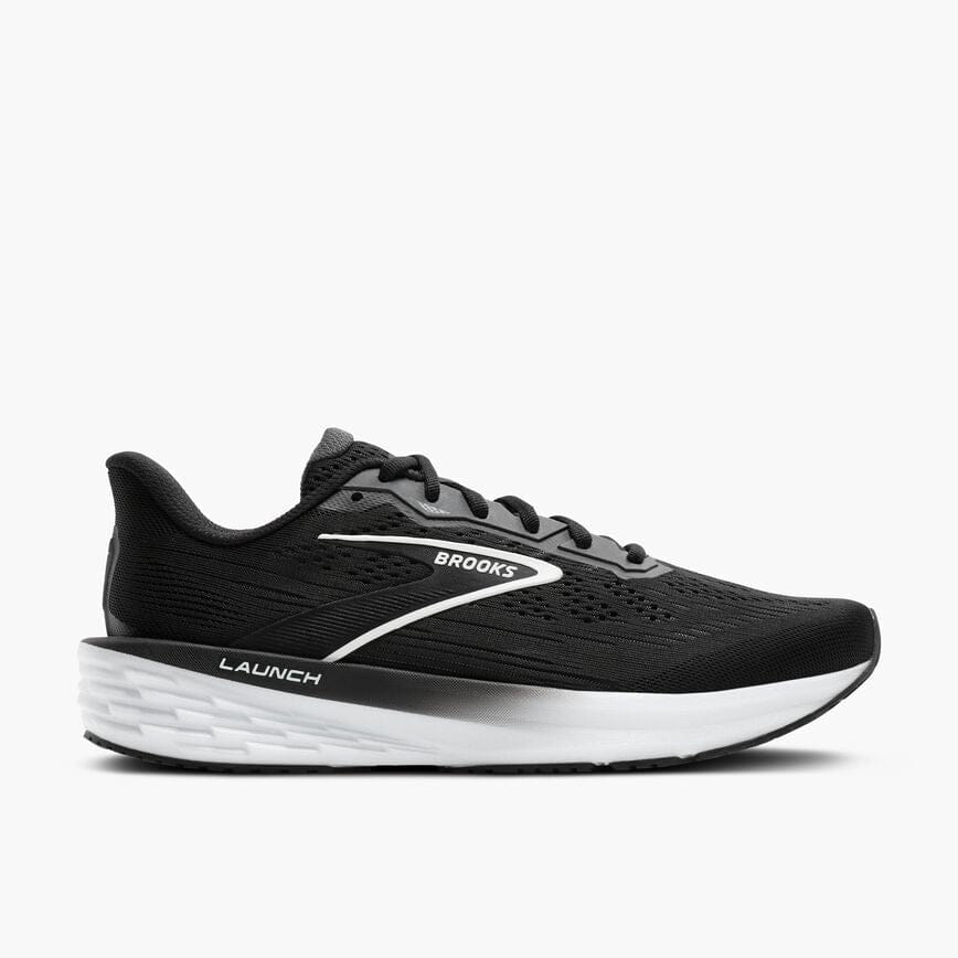 Brooks Launch 12 Black/Grey/White