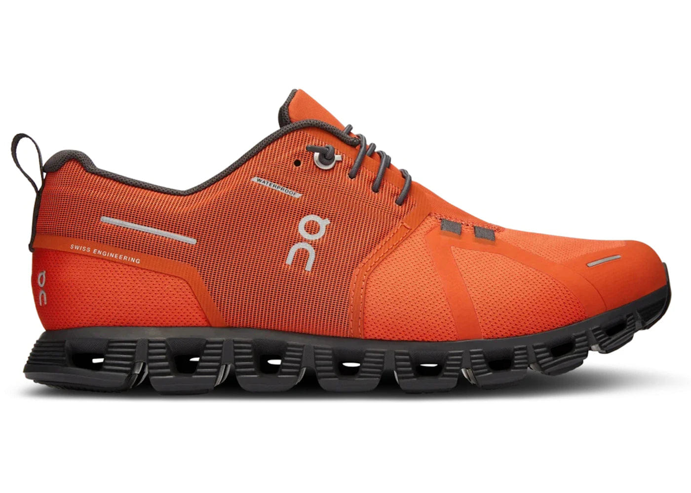On Running Cloud 5 Waterproof Flame Eclipse Womens