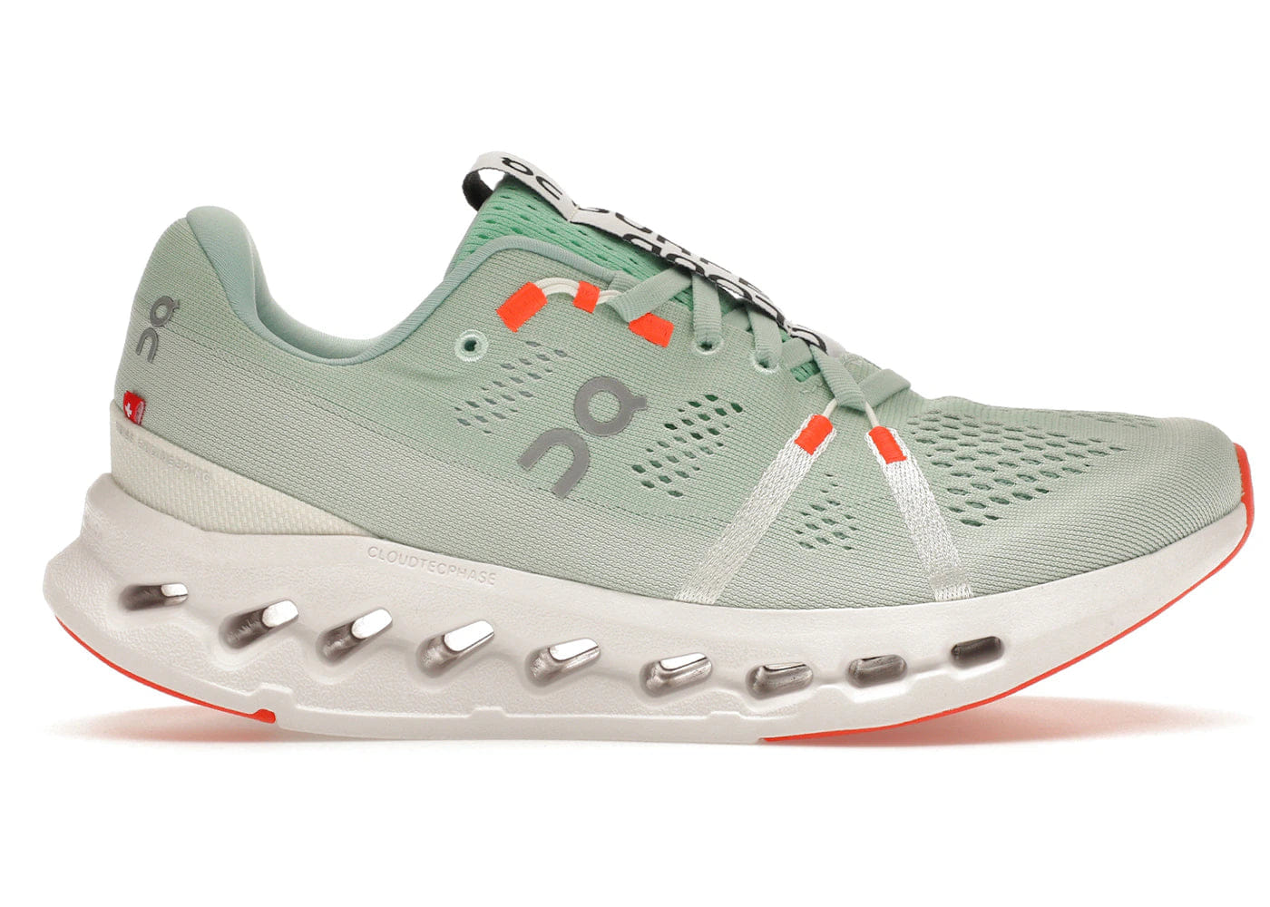 On Running Cloudsurfer Creek White Womens