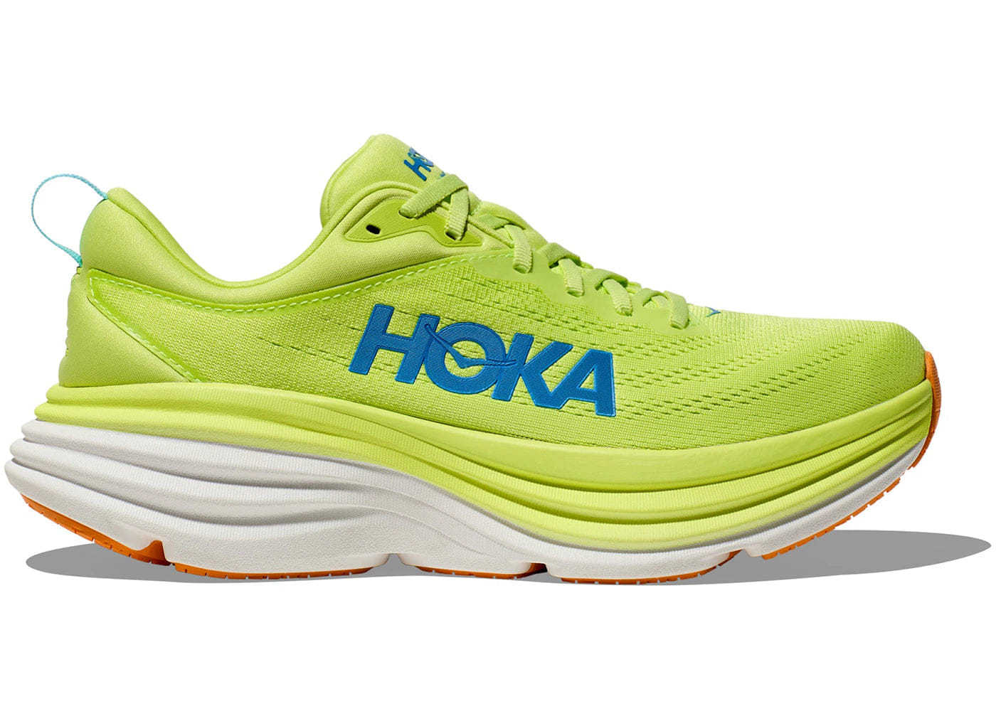 Hoka One One Bondi 8 Lettuce Solar Flare