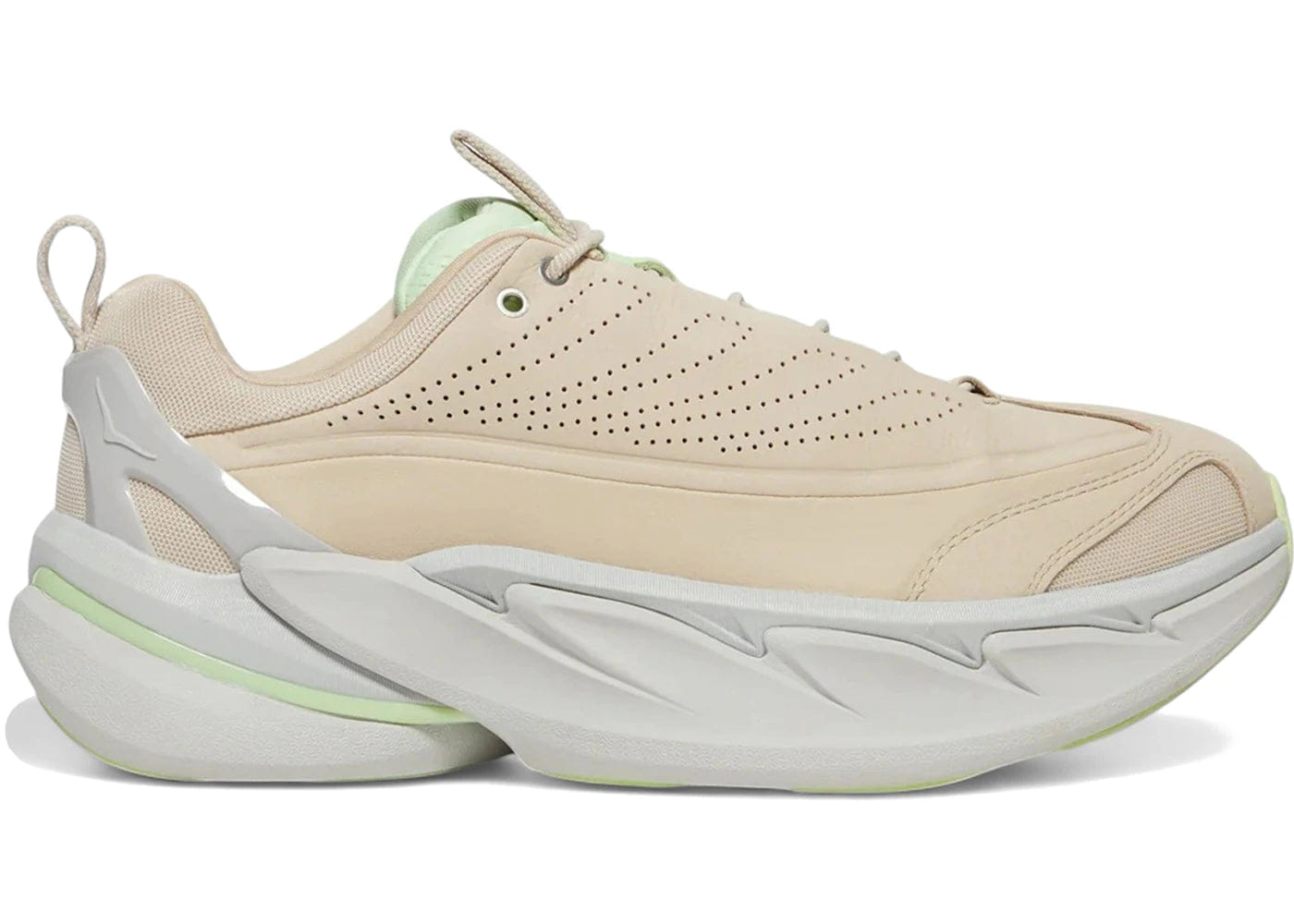 Hoka One One Elevon X Oatmeal Luna Moth