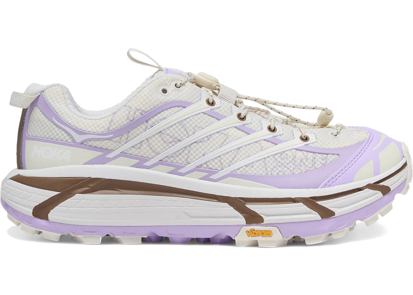 Hoka One One Mafate Three2 Wordmark Iris Flower