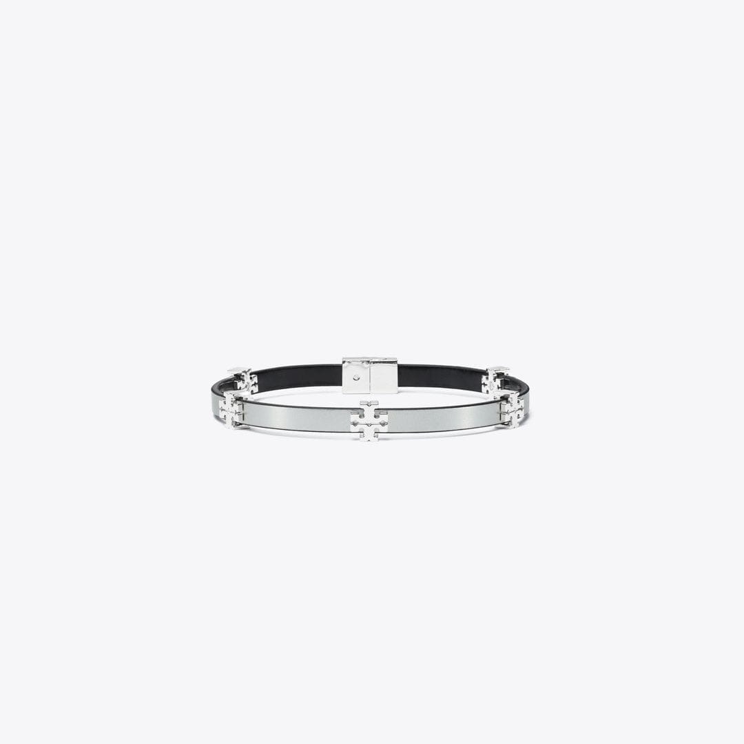 Tory Burch Icon Bio Bracelet Light Silver / Silver
