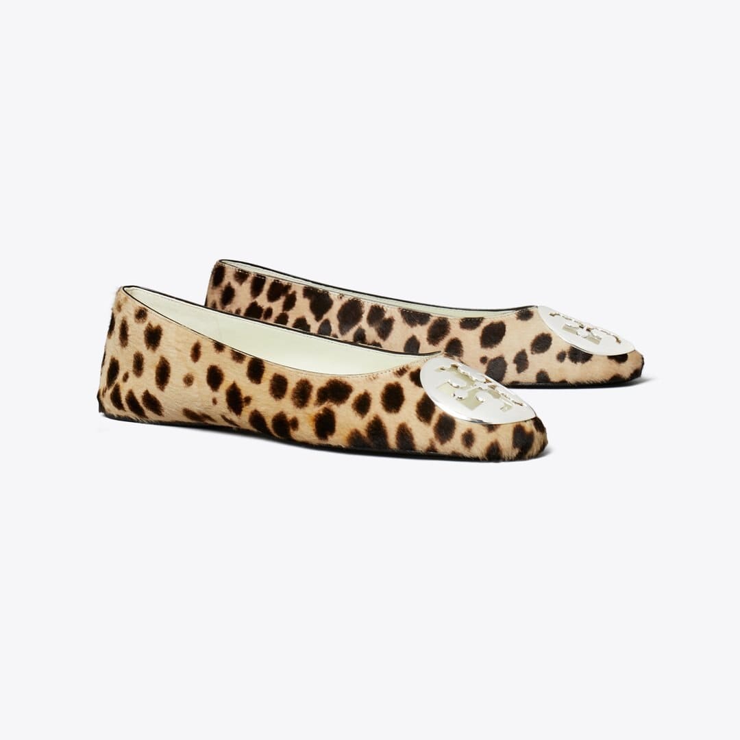 Tory Burch Reva Ballet CHEETAH SPOTS