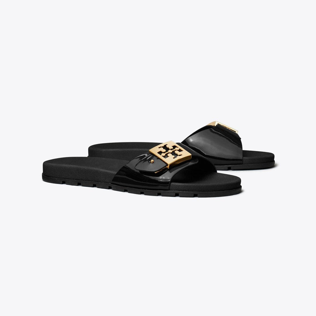 Tory Burch Mellow Slide PERFECT BLACK / GOLD