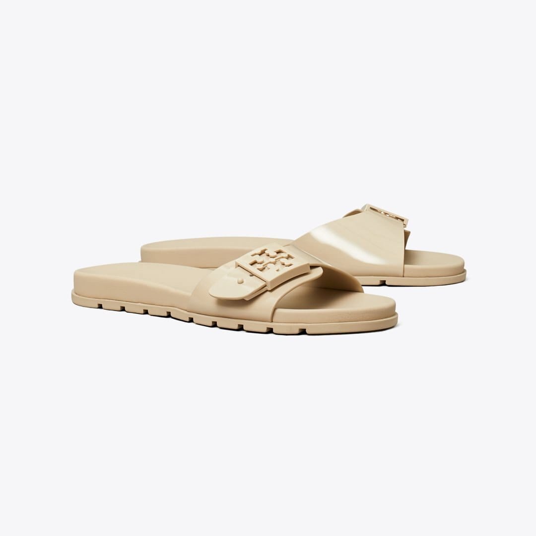 Tory Burch Mellow Slide STONE GRAY / STONE GRAY