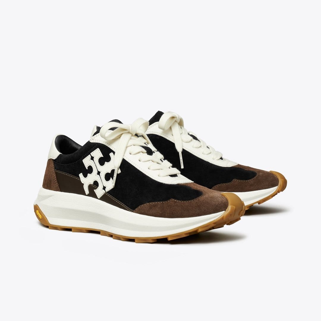 Tory Burch Tory Trainer PERFECT BLACK / CREAM / DARK COCOA