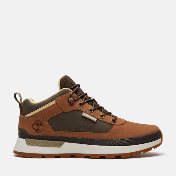 Timberland Field Trekker Sneaker Brown Nubuck/Dark Brown Men'S