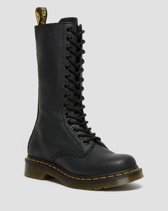 Dr Martens 1B99 Virginia Leather Mid Calf Boots - Black