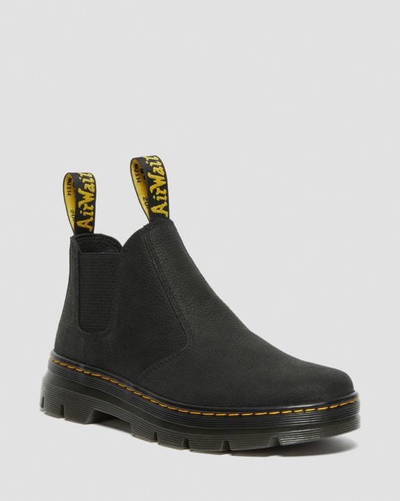 Dr Martens Hardie Ii Leather Chelsea Work Boots - Black
