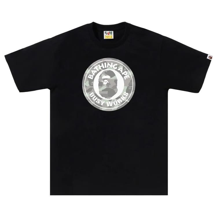 BAPE City Camo Busy Works T-Shirt Black