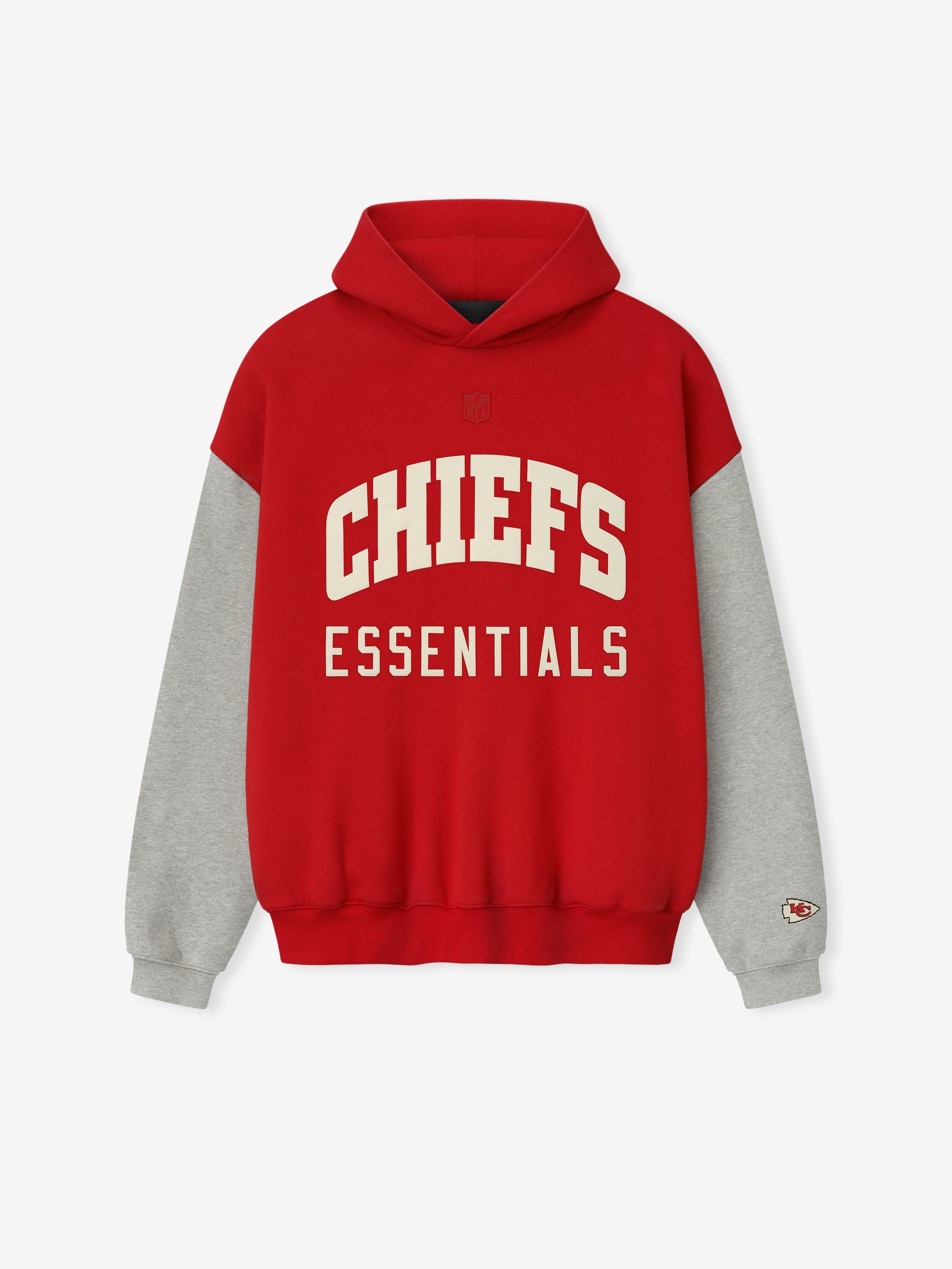 Essentials Chiefs Sport Hoodie Red/Concrete Heather