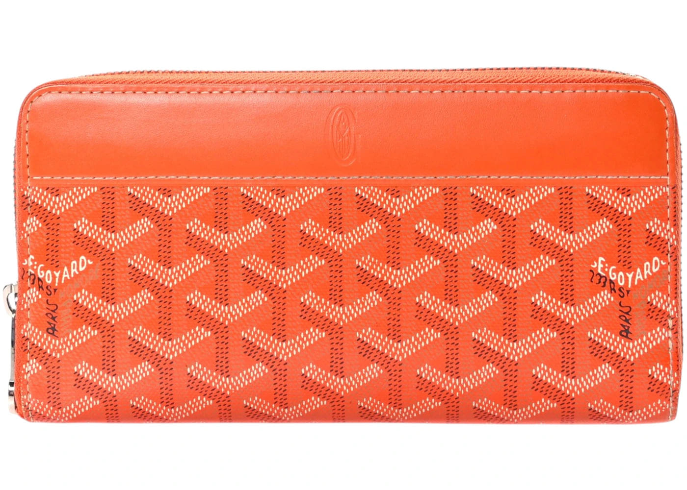 Goyard Matignon Wallet Gm Orange