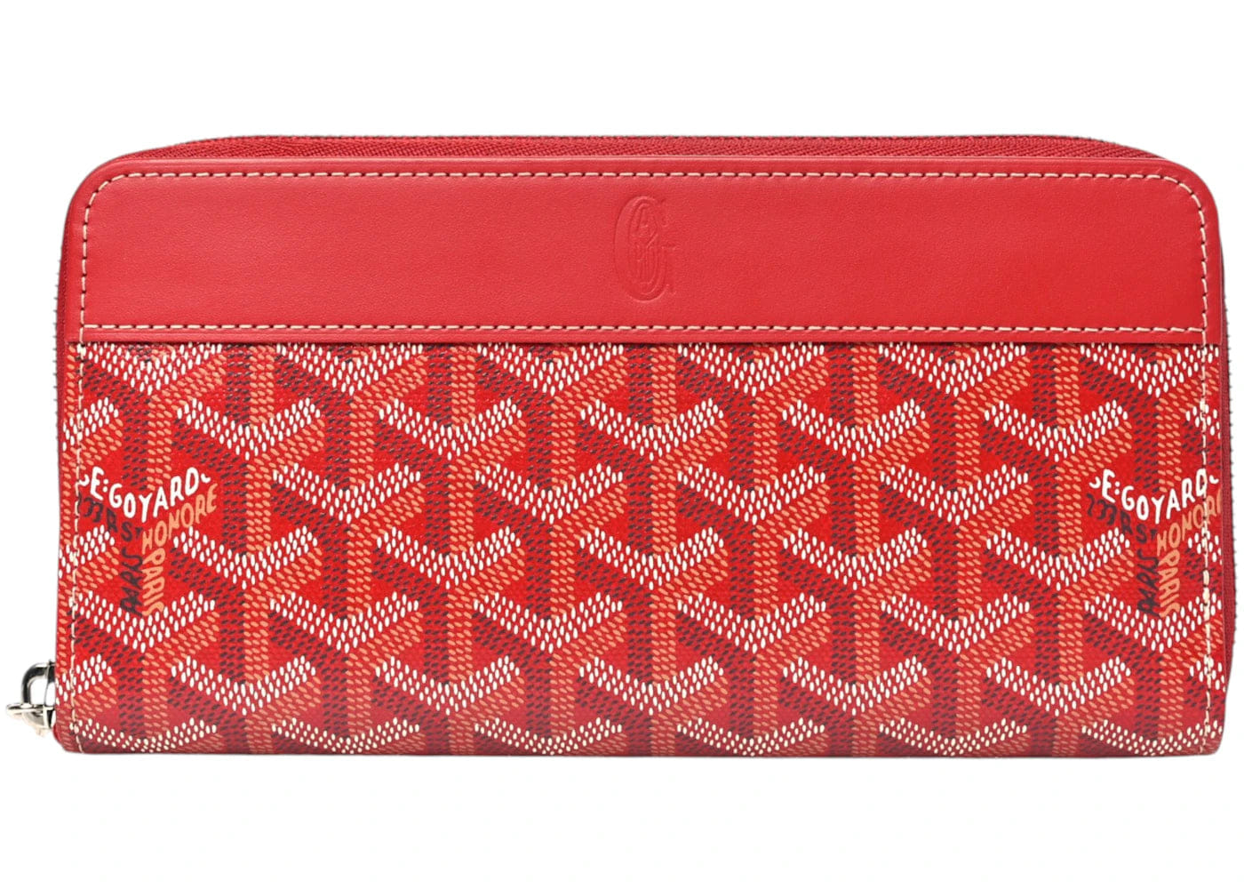 Goyard Matignon Wallet Gm Red