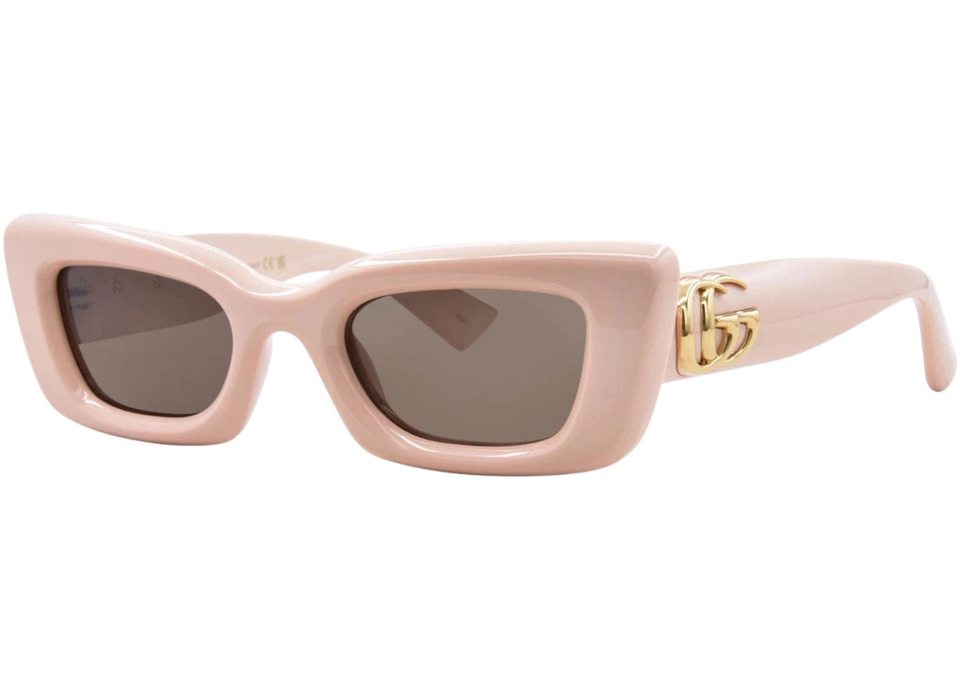 Gucci Cat - Eye Sunglasses Beige Gray Gg1827S - 005