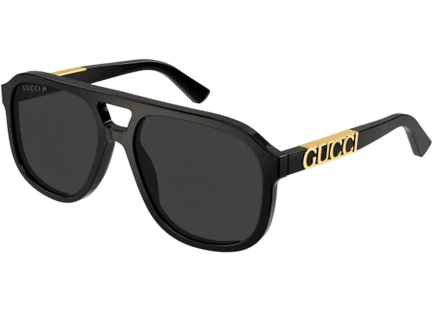 Gucci Pilot Sunglasses Black Gg1188S - 001 - 58