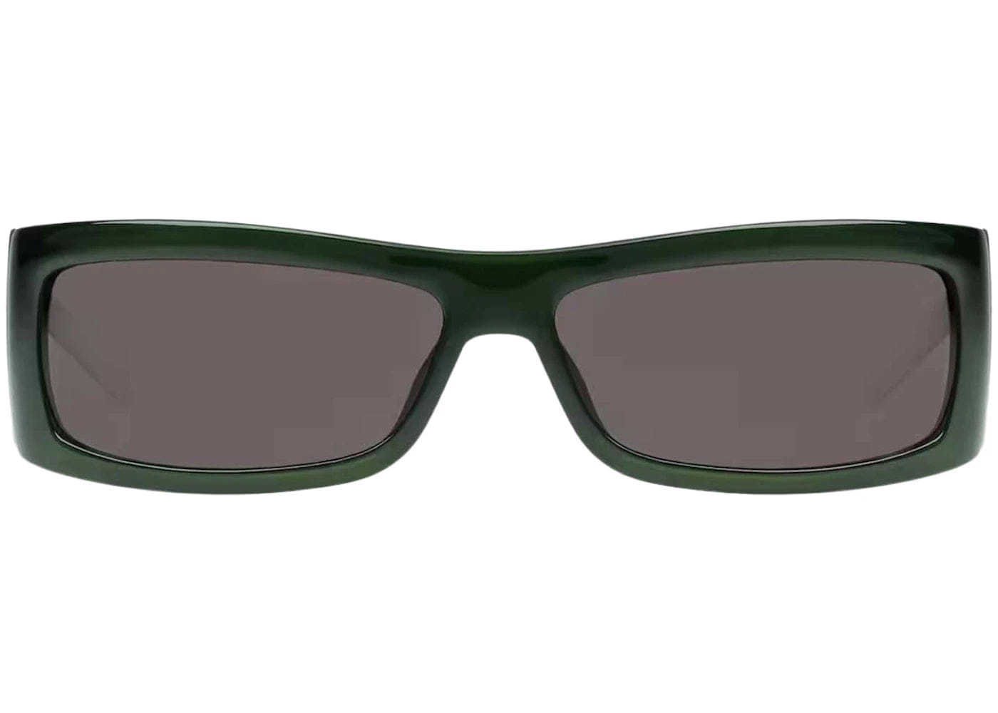 Gucci Rectangular Frame Sunglasses Dark Green