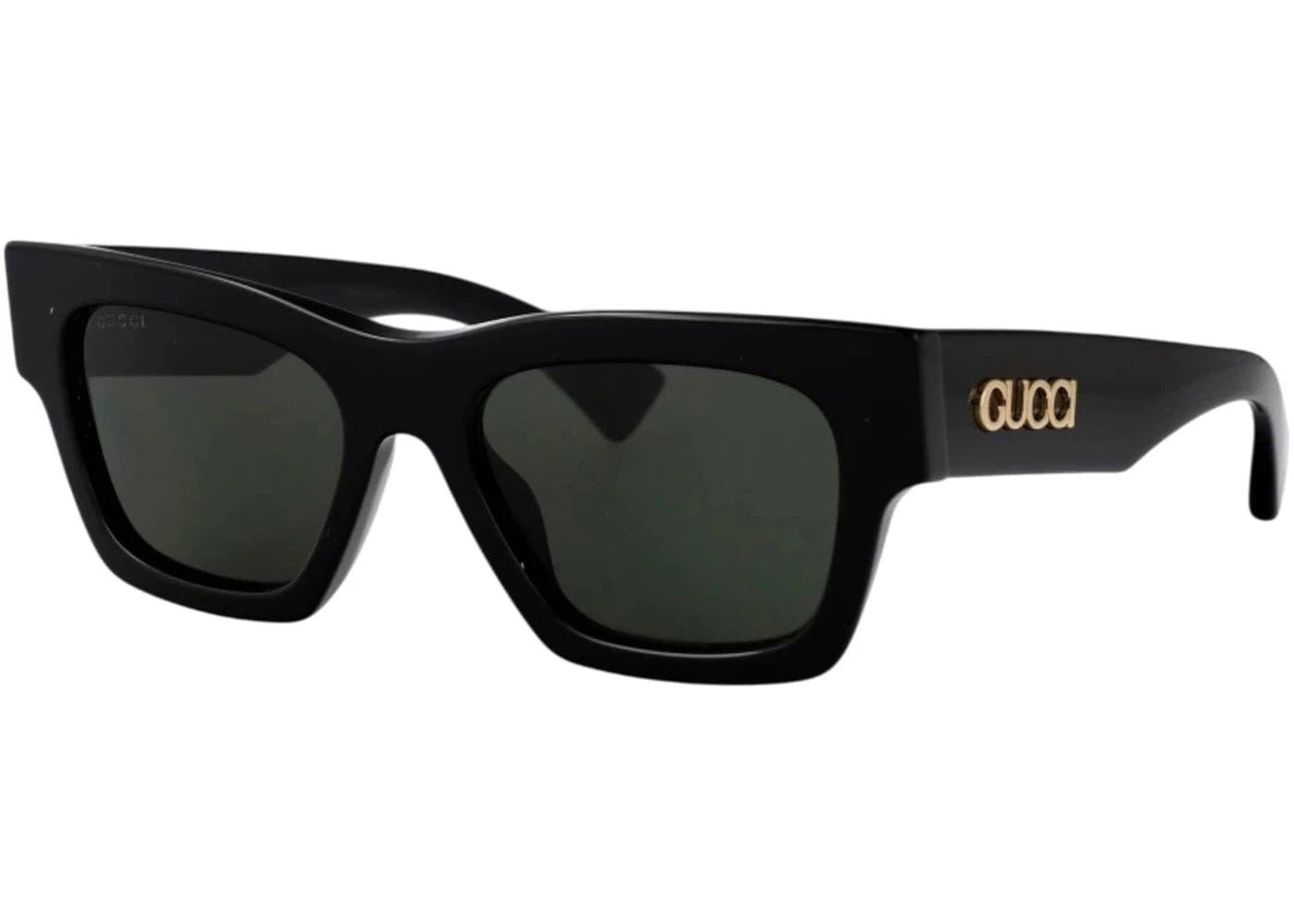 Gucci Rectangular Sunglasses Black Gg1835S - 001