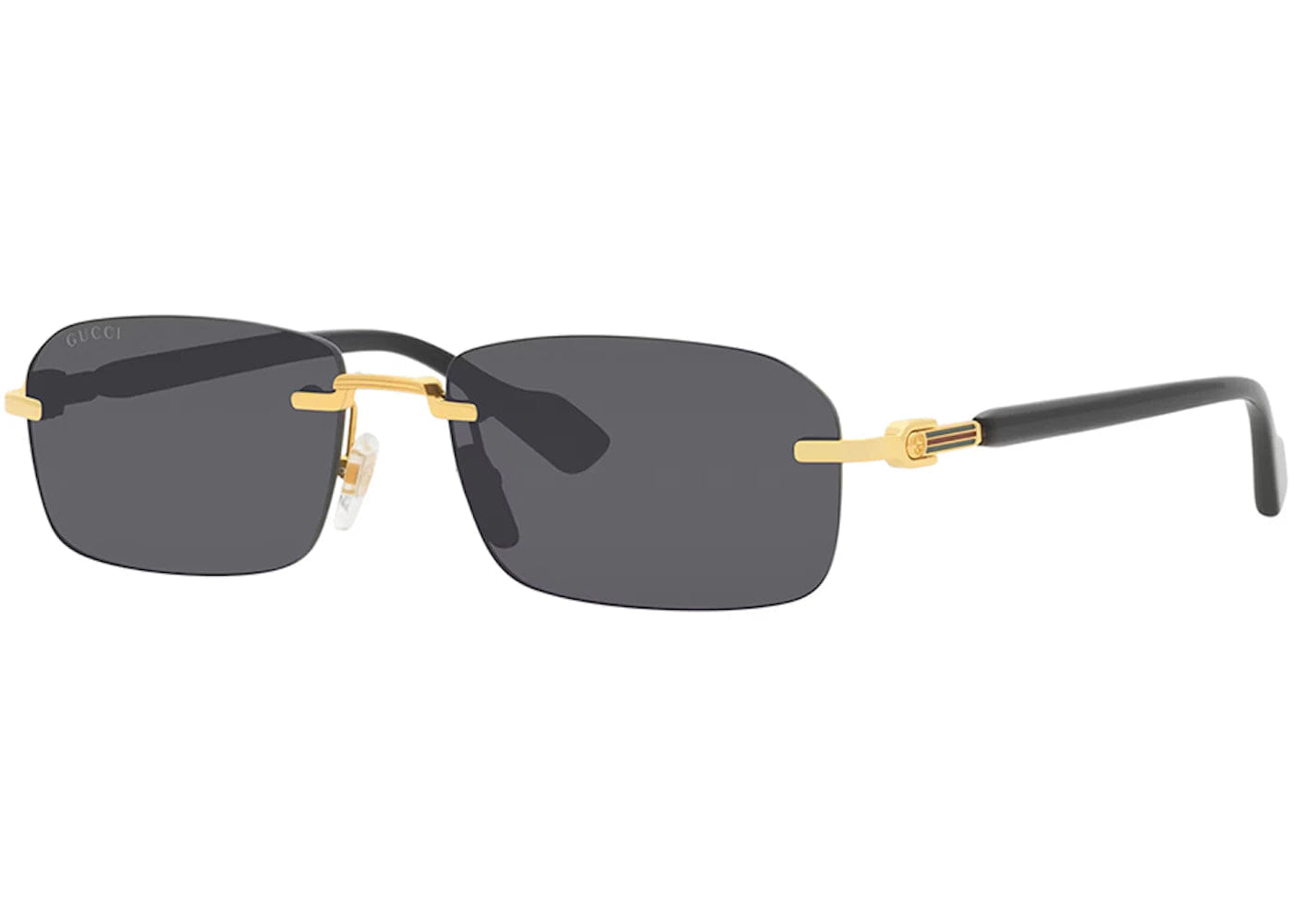 Gucci Rimless Sunglasses Gold Gg_1221S_001