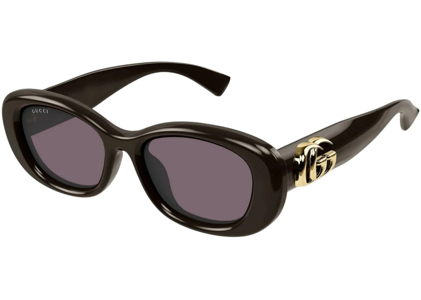 Gucci Round Sunglasses Brown Violet Gg1829Sk - 004